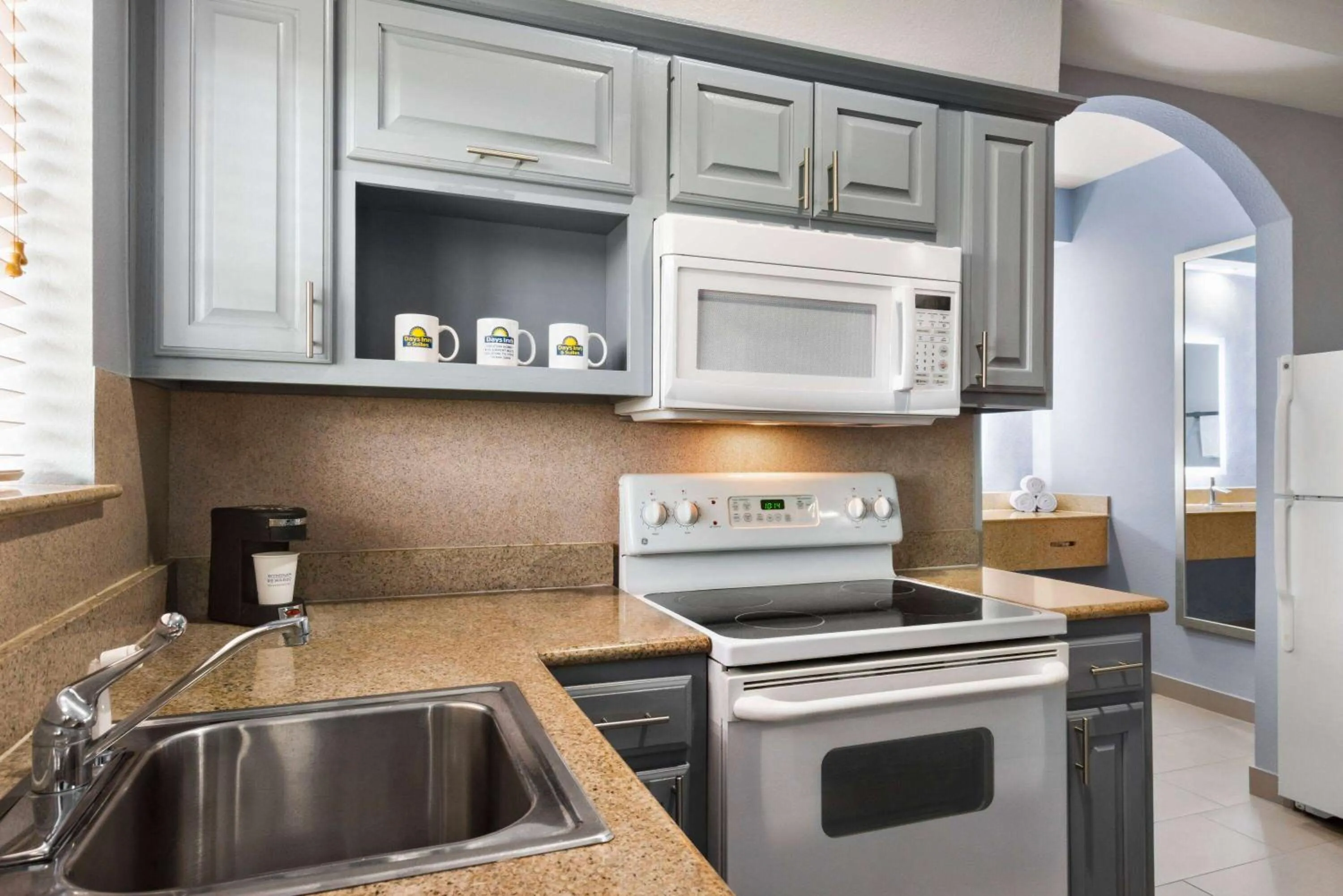 Photo of the whole room in Days Inn & Suites by Wyndham Houston Hobby Airport