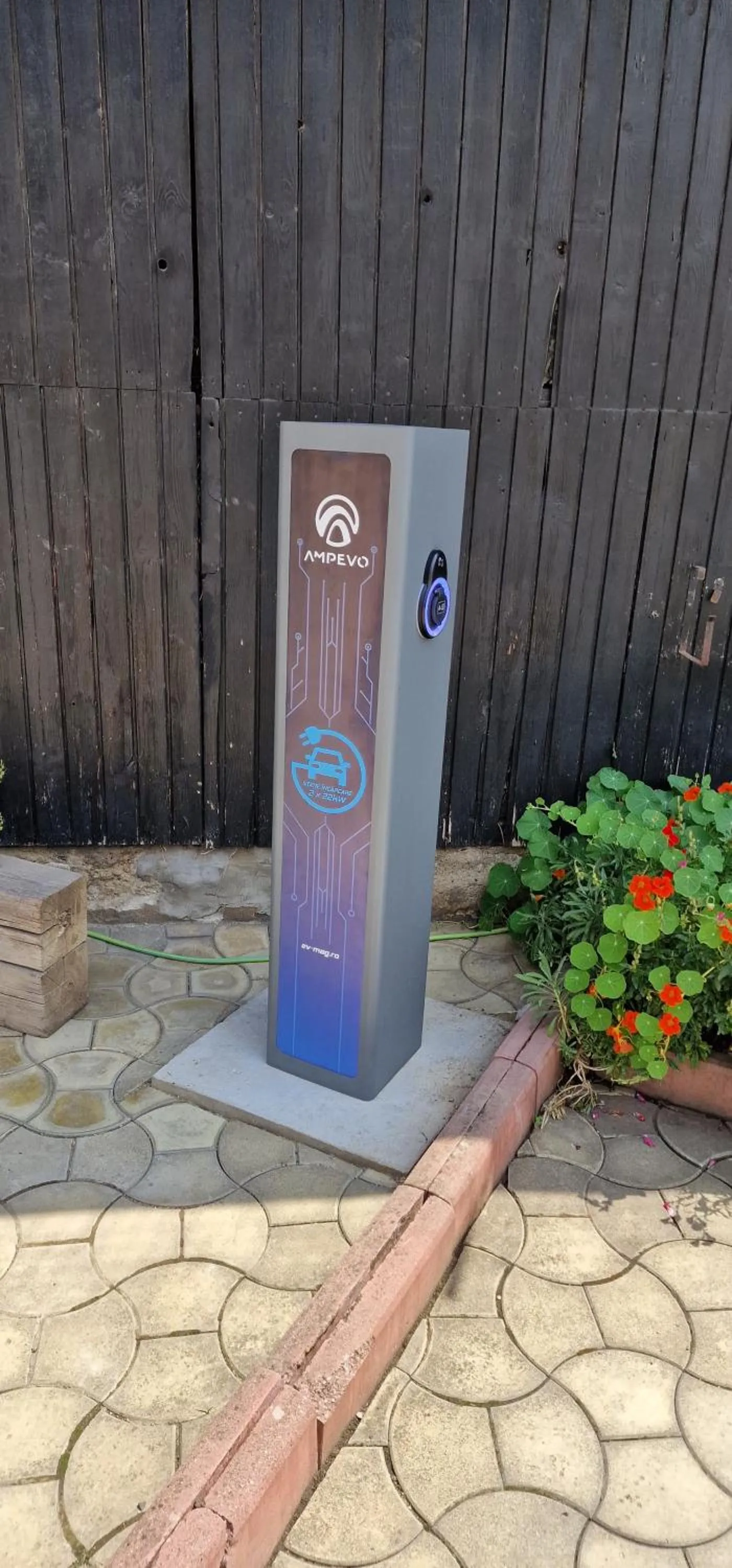 Garden view in Pensiunea Luiza