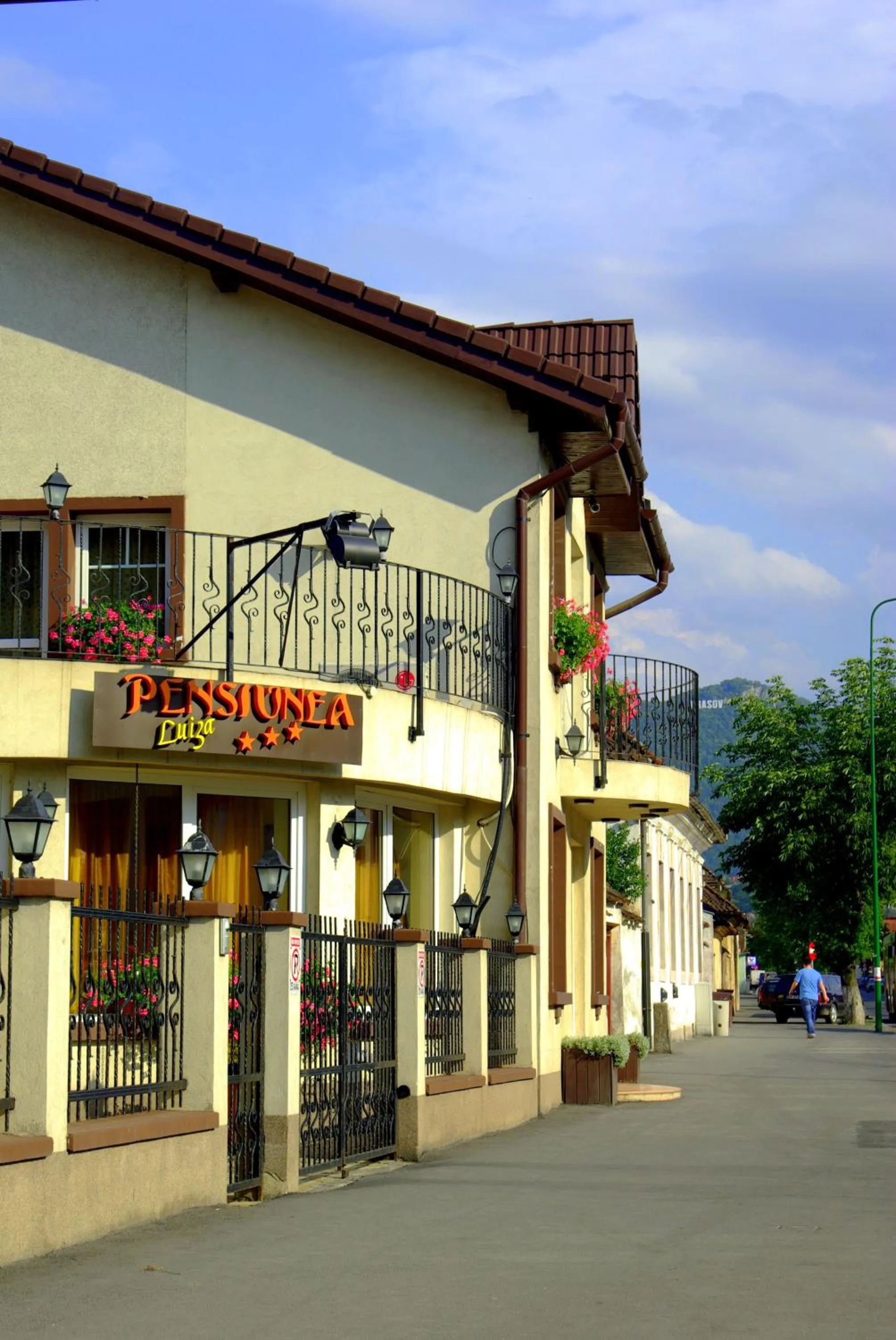 Property building in Pensiunea Luiza