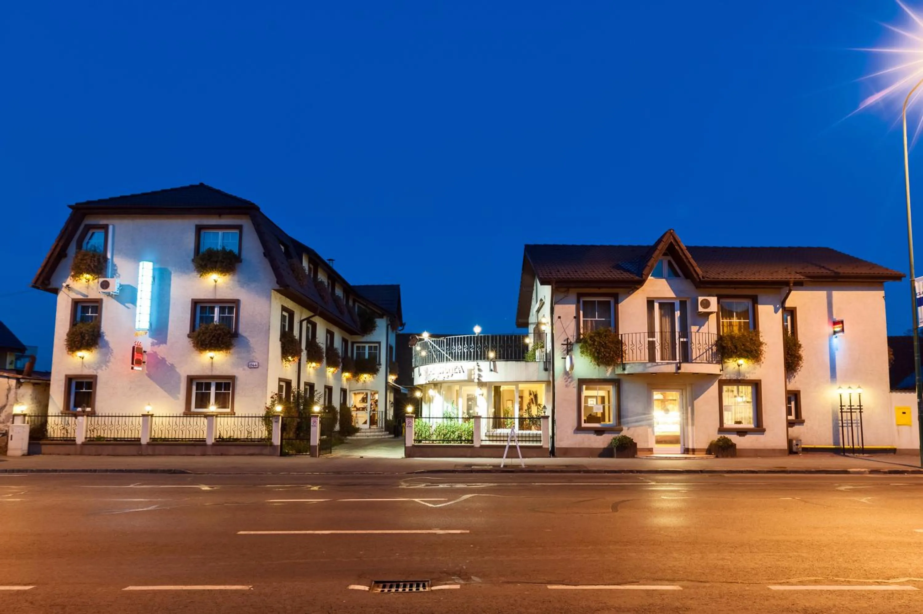 Property building in Pensiunea Luiza