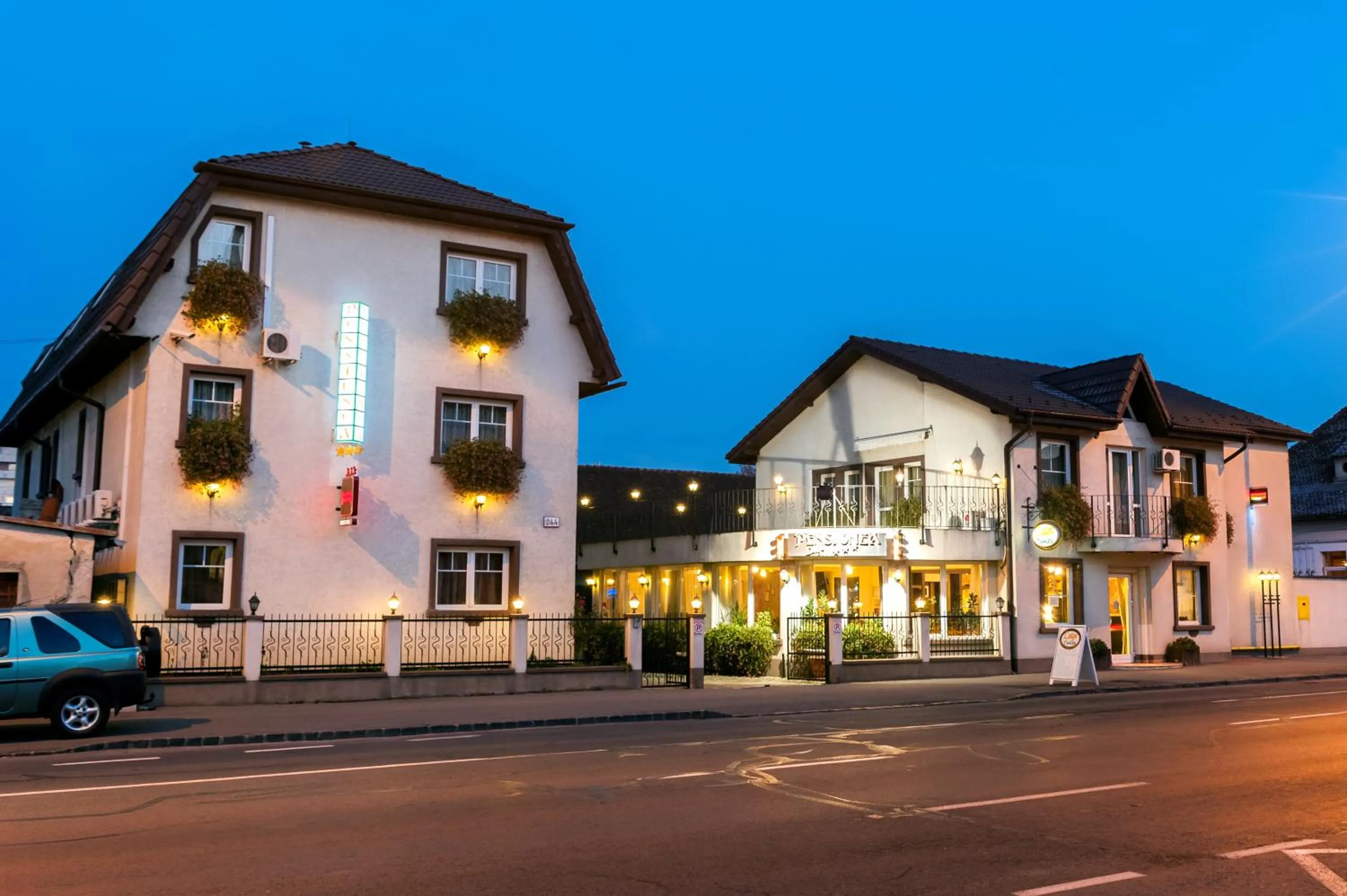 Property building in Pensiunea Luiza