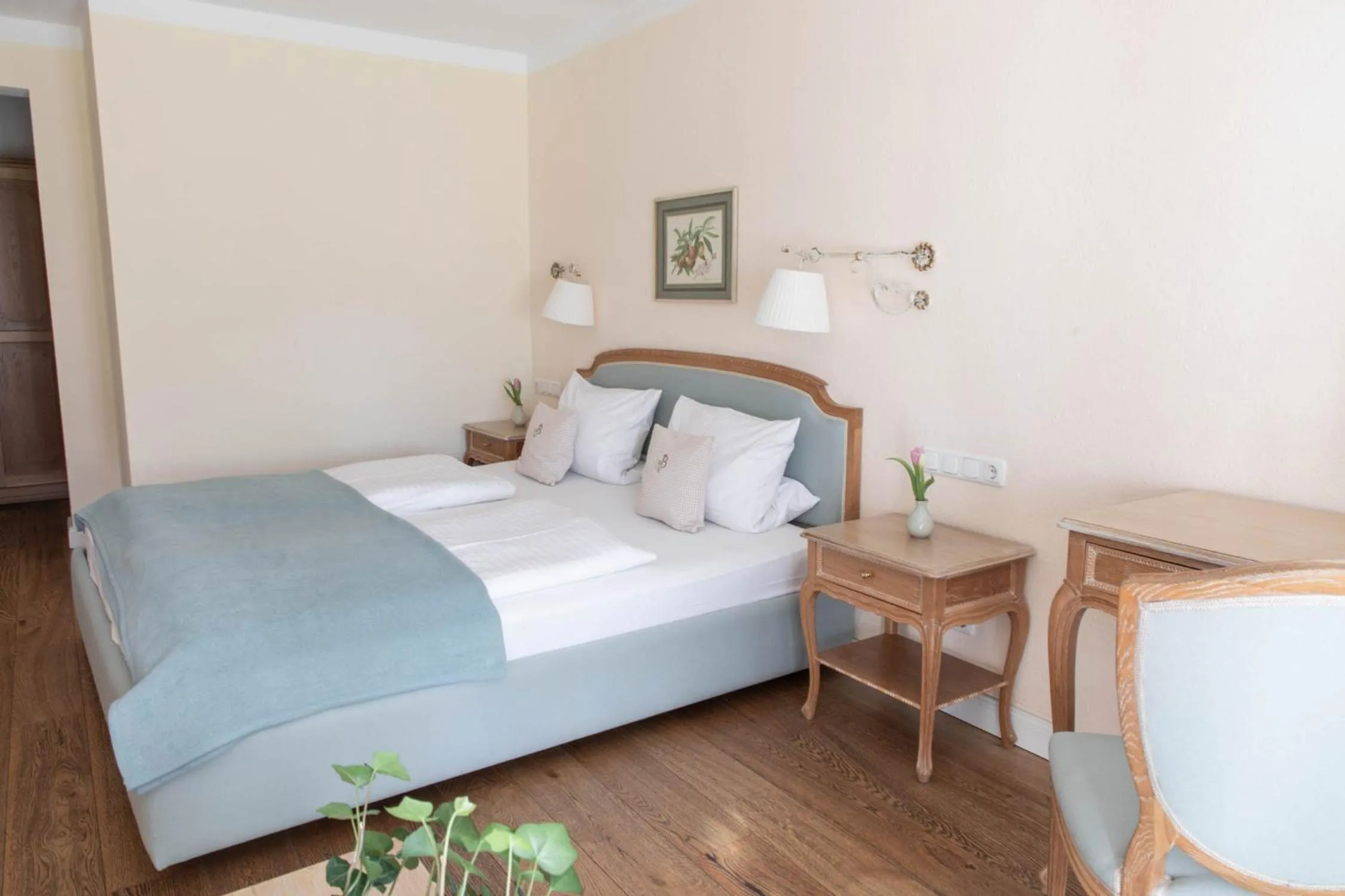 Bed in Hotel Bachmair Alpina