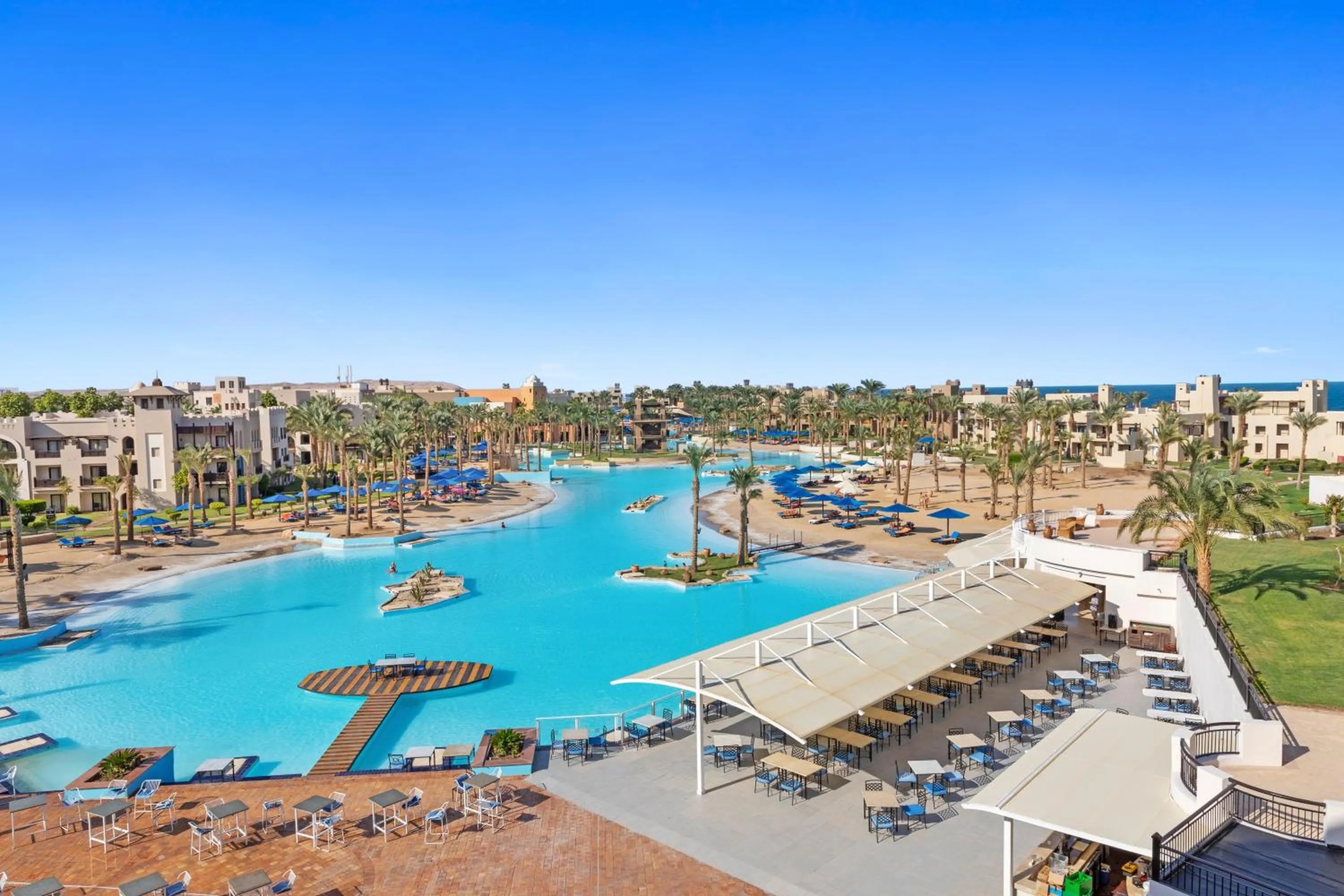 Pool view in Pickalbatros The Palace Port Ghalib