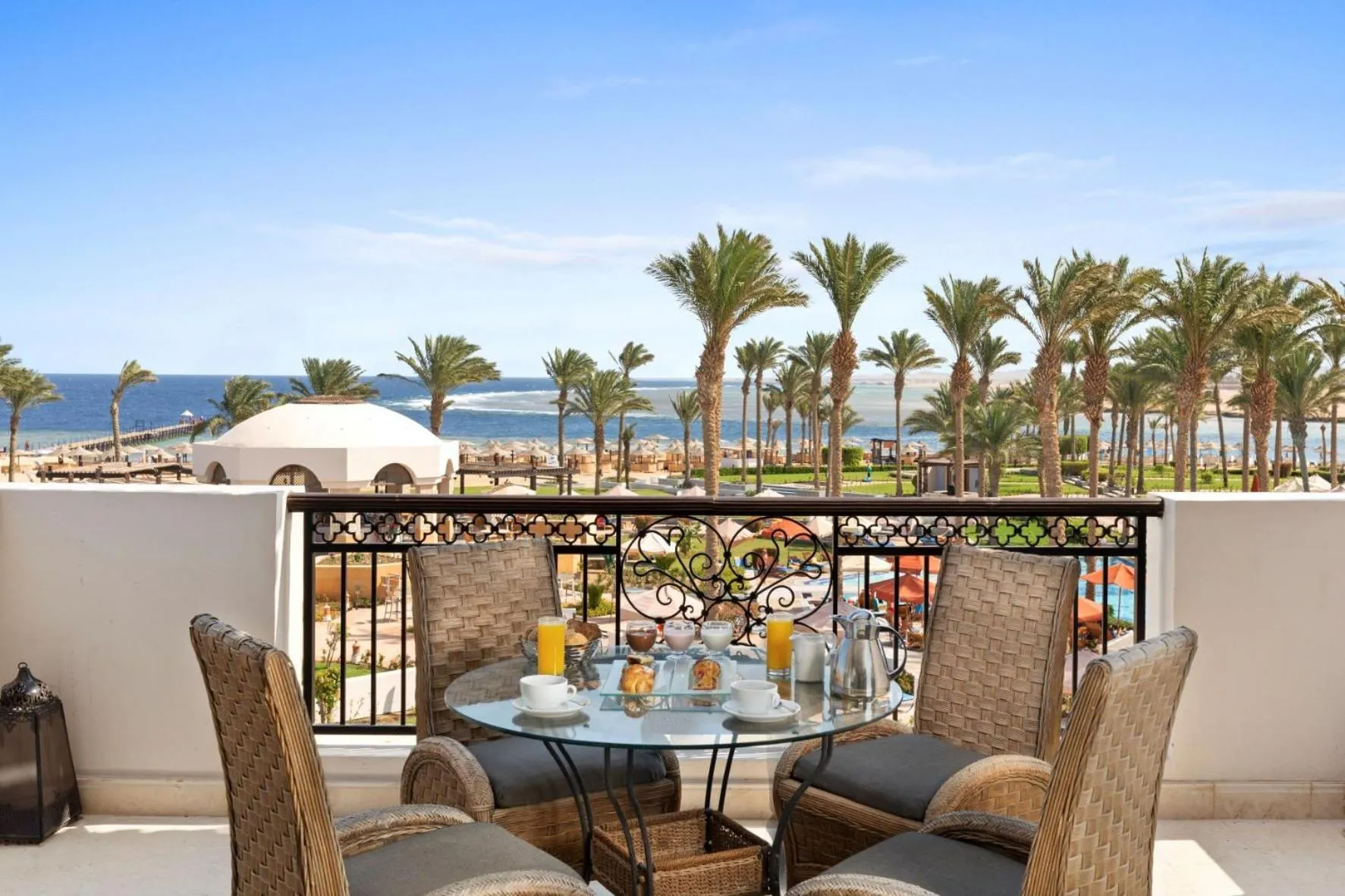 Balcony/Terrace in Pickalbatros The Palace Port Ghalib