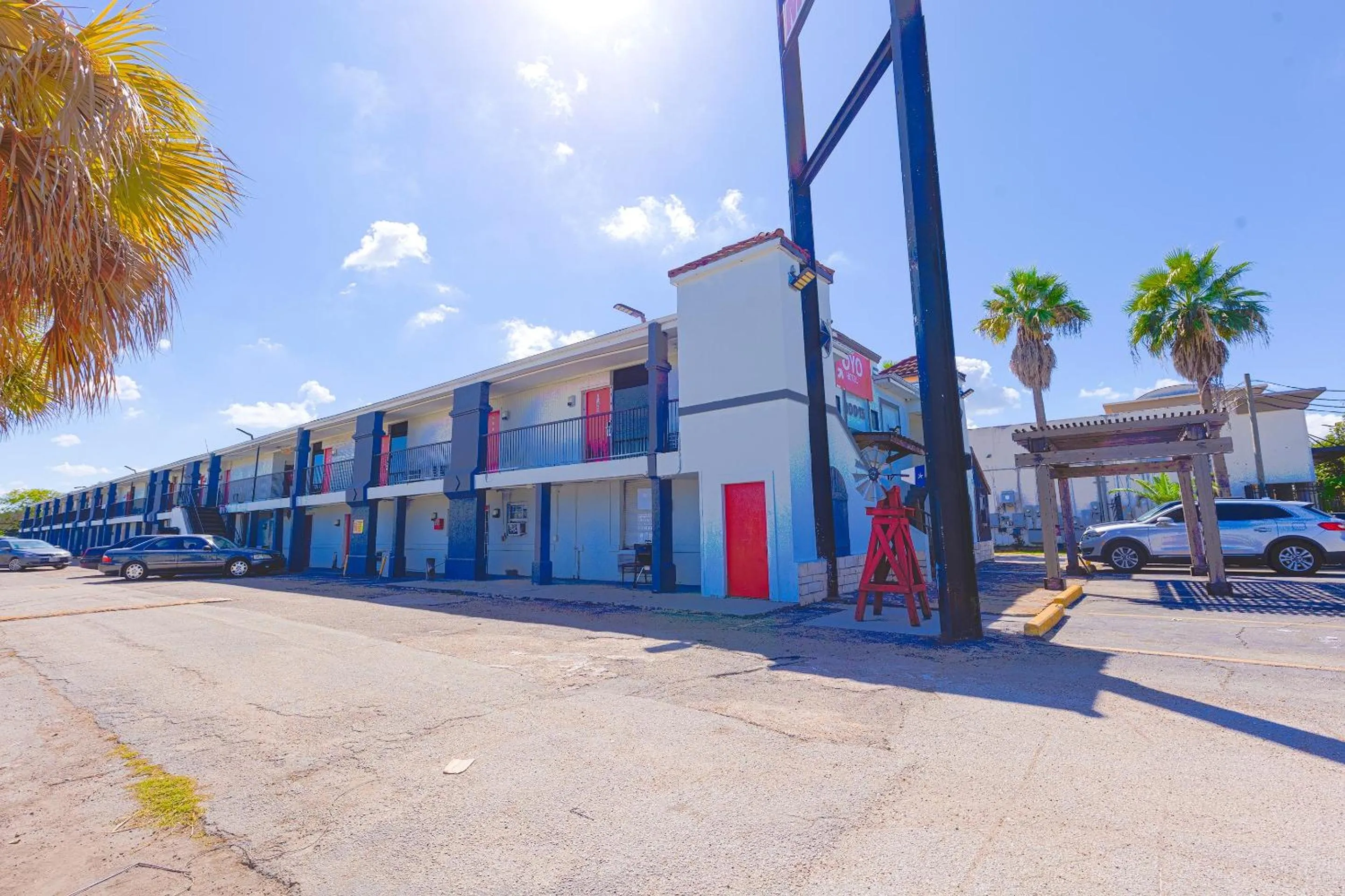 On site in OYO Hotel Houston, TX near Medical Center NRG Stadium