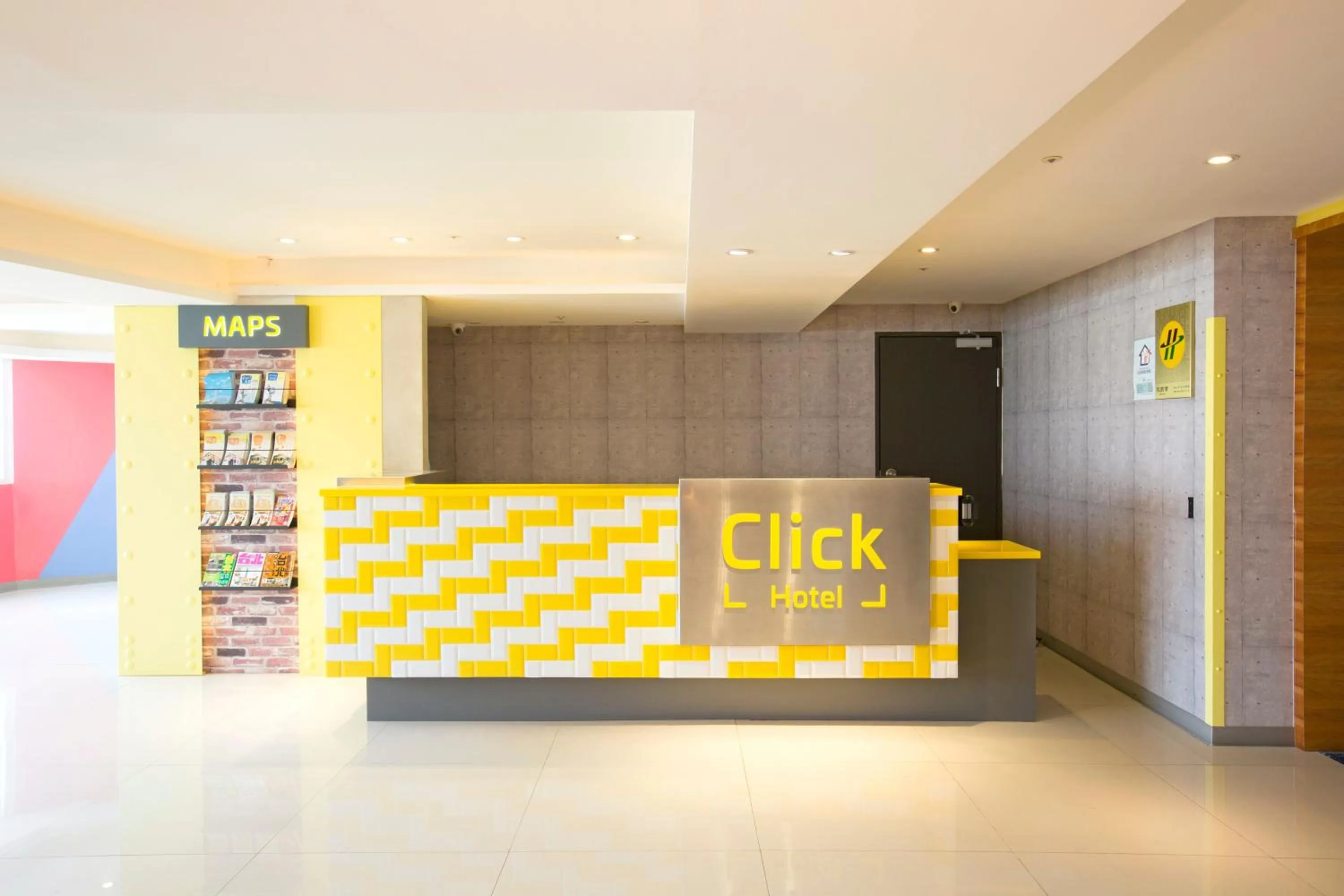 Lobby or reception in Click Hotel - Taipei Main Station Branch