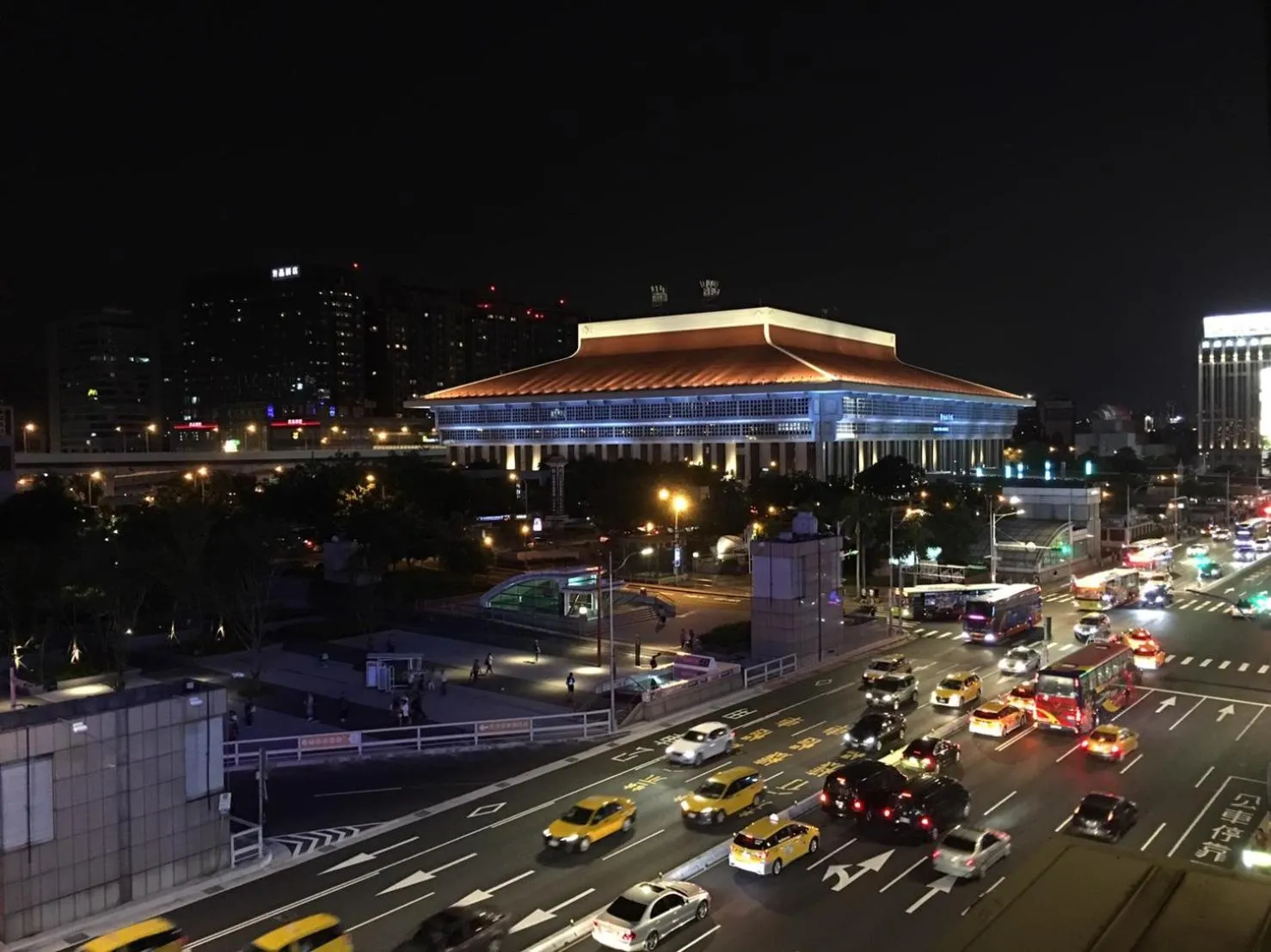 Property building in Click Hotel - Taipei Main Station Branch