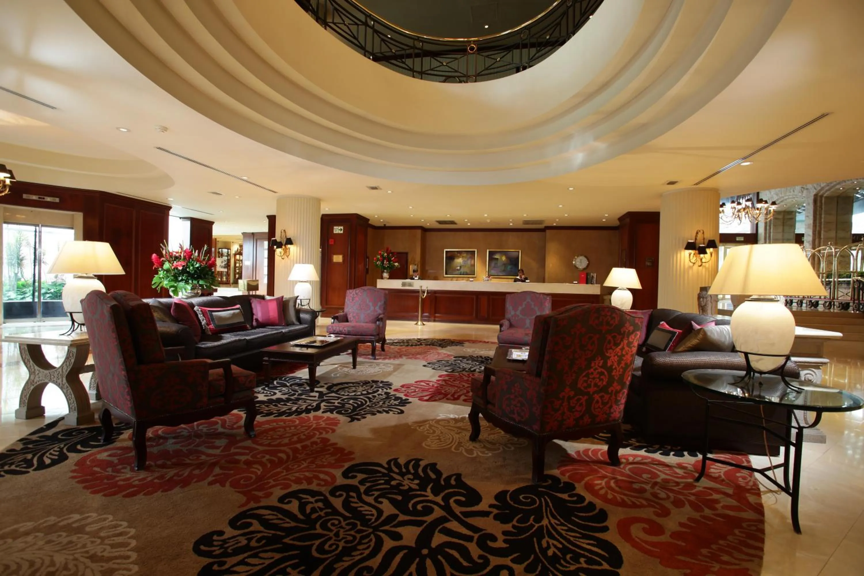 Lobby or reception in Swissotel Lima