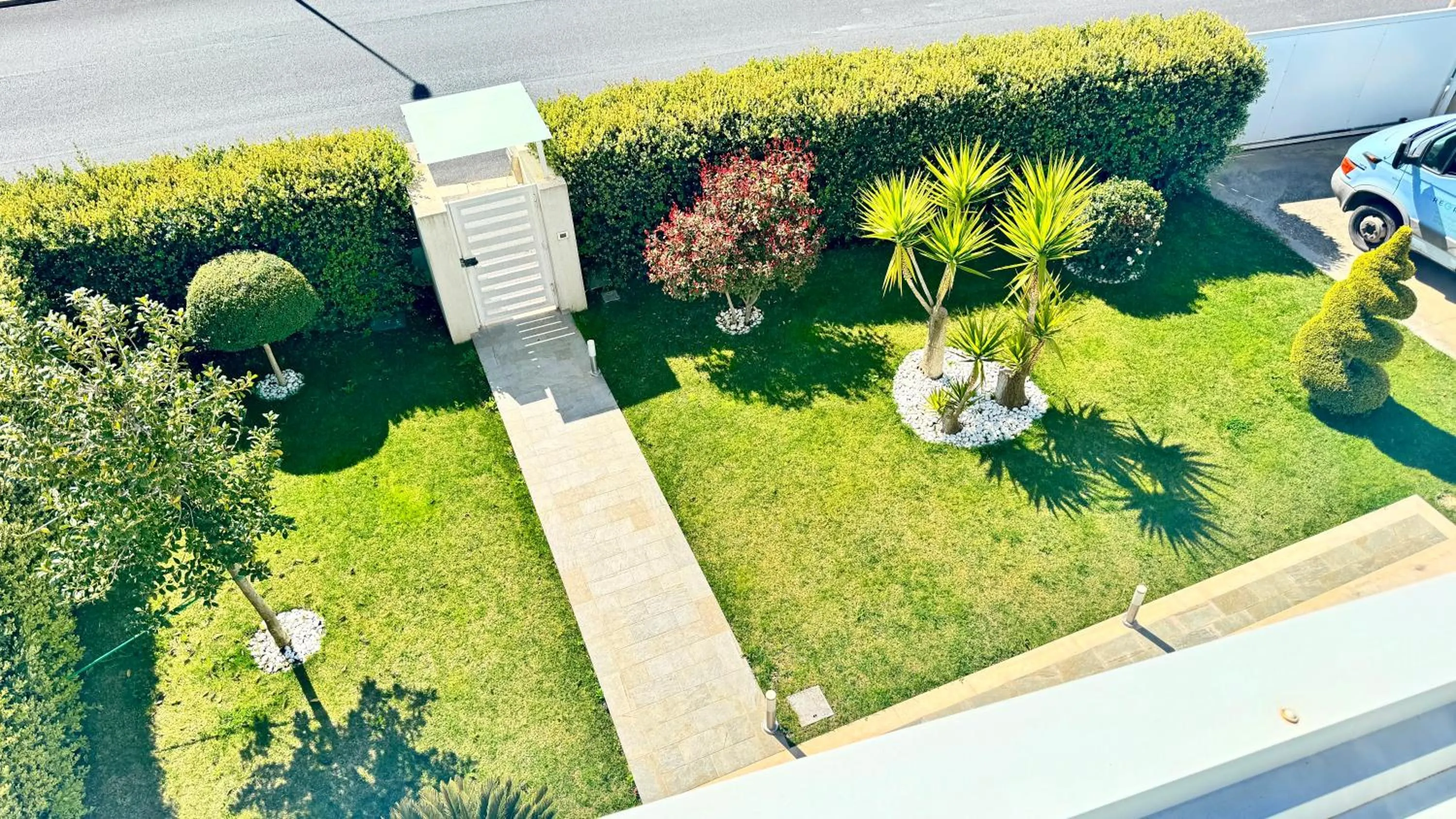 Garden in Linda's B&B