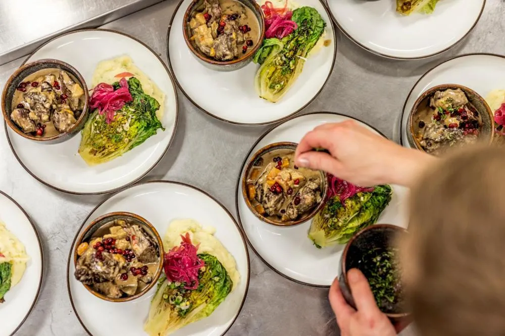 Food and drinks in Gloppen Hotell - by Classic Norway Hotels