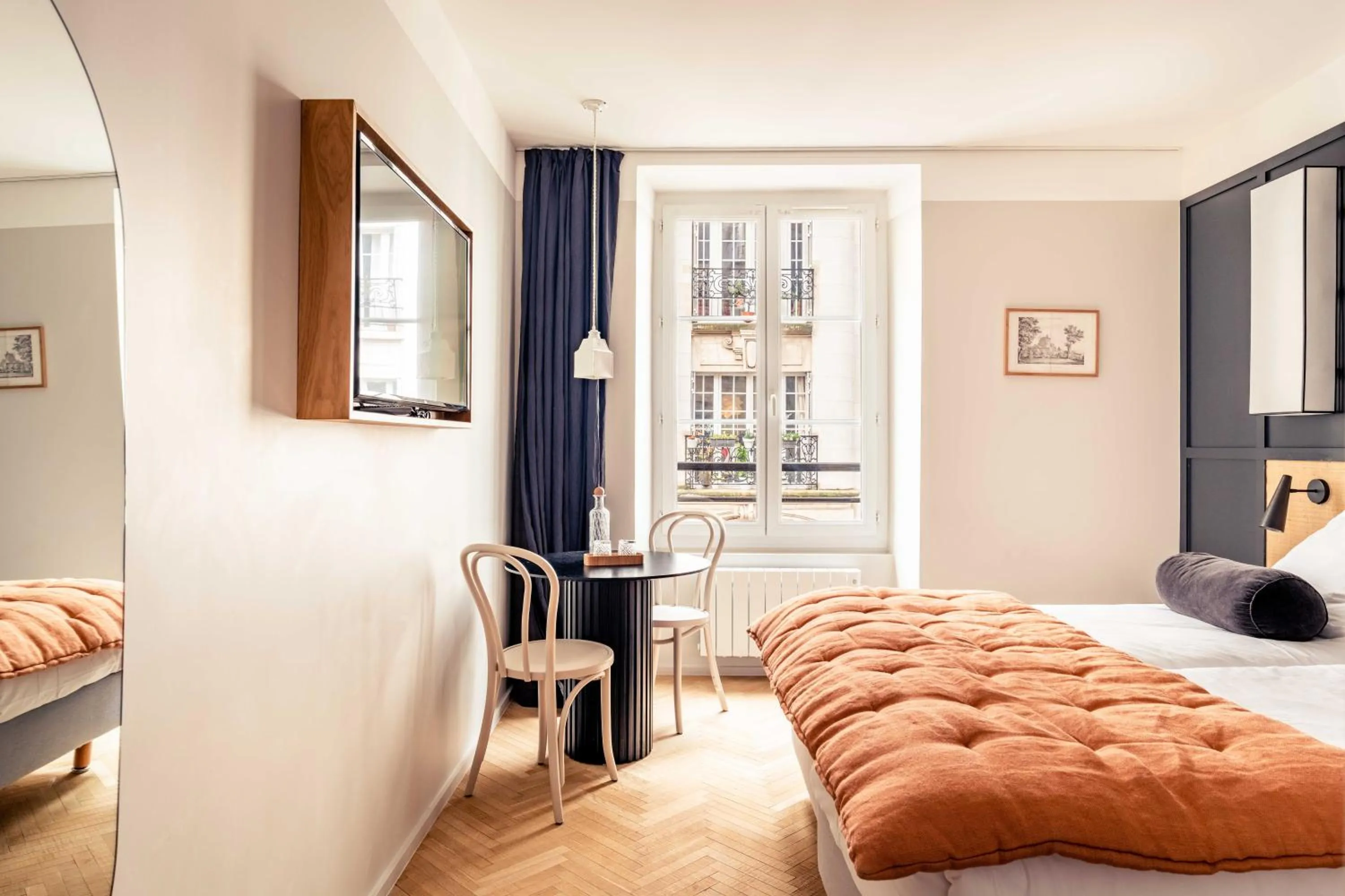 Bedroom, Bed in Hôtel Maison Traversière