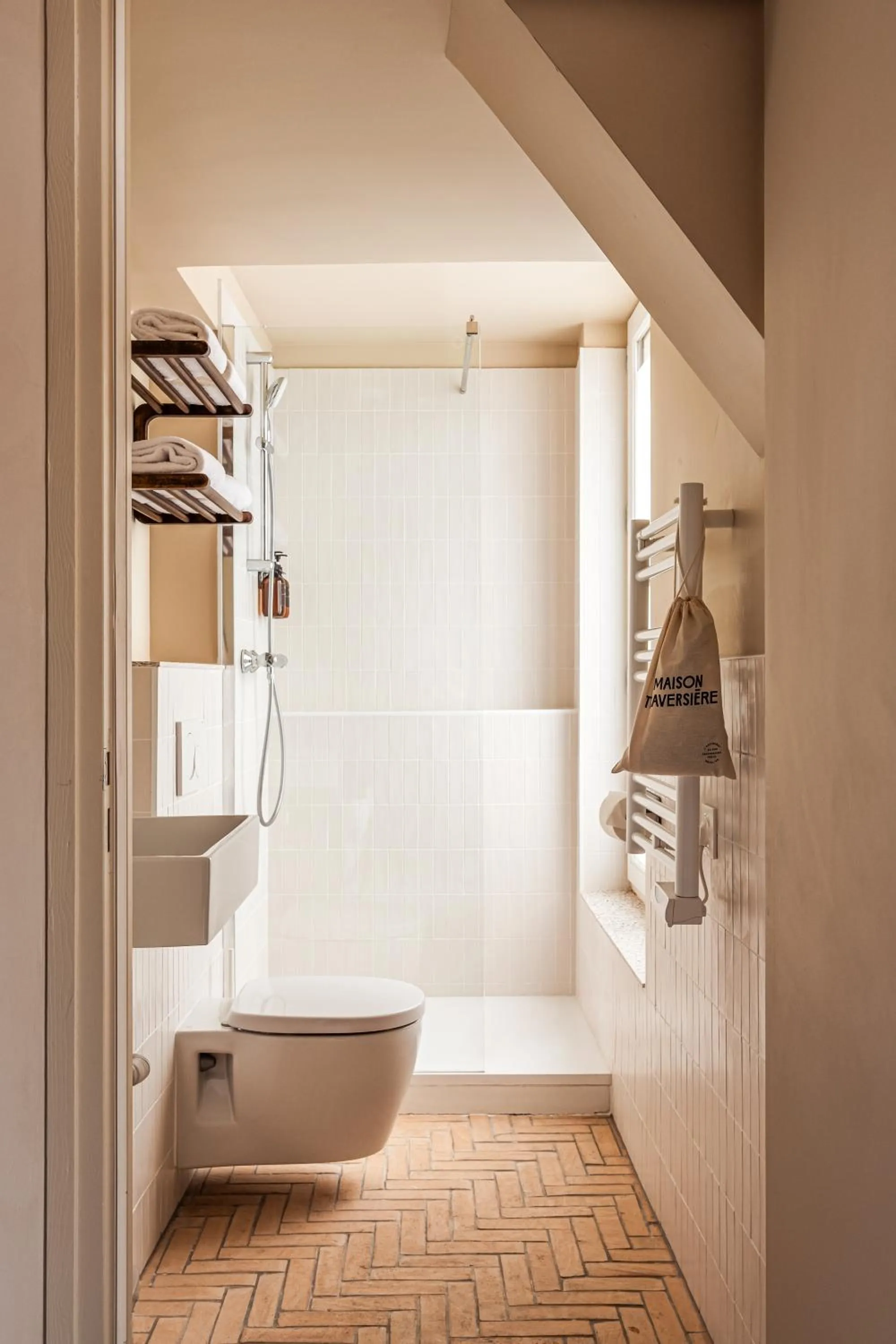 Bathroom in Hôtel Maison Traversière