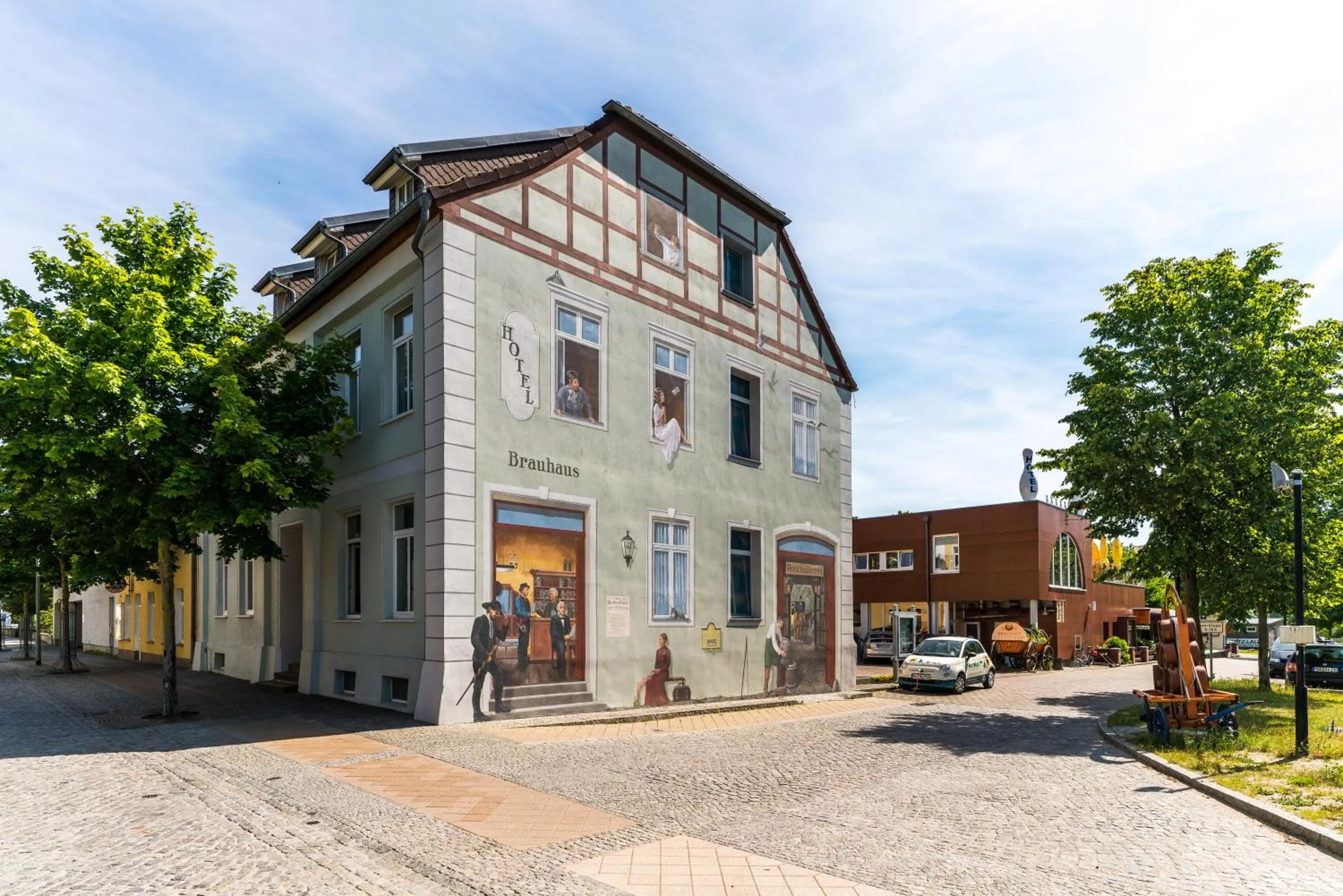 Property building in Hotel Am Brauhaus
