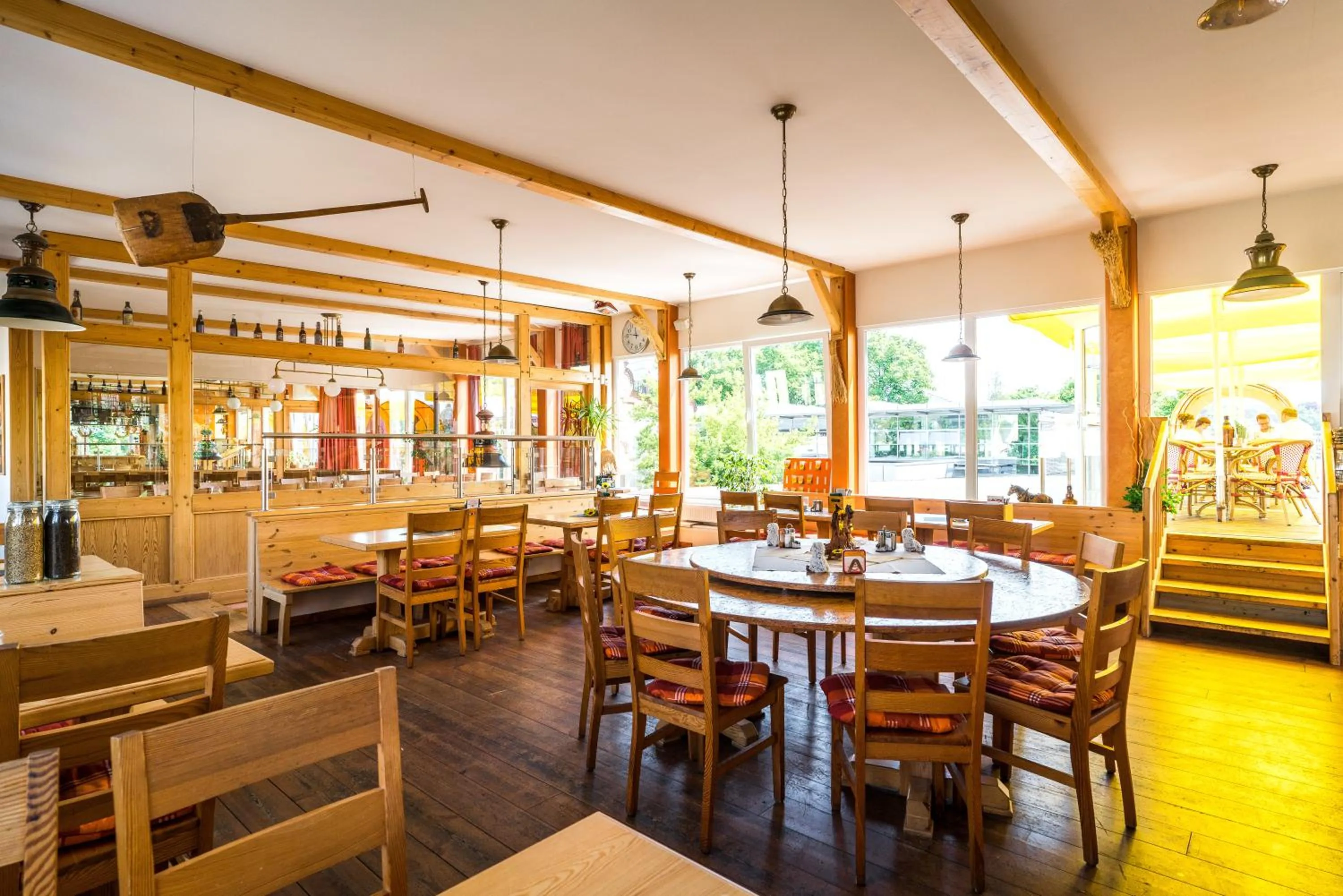 Restaurant/places to eat in Hotel Am Brauhaus