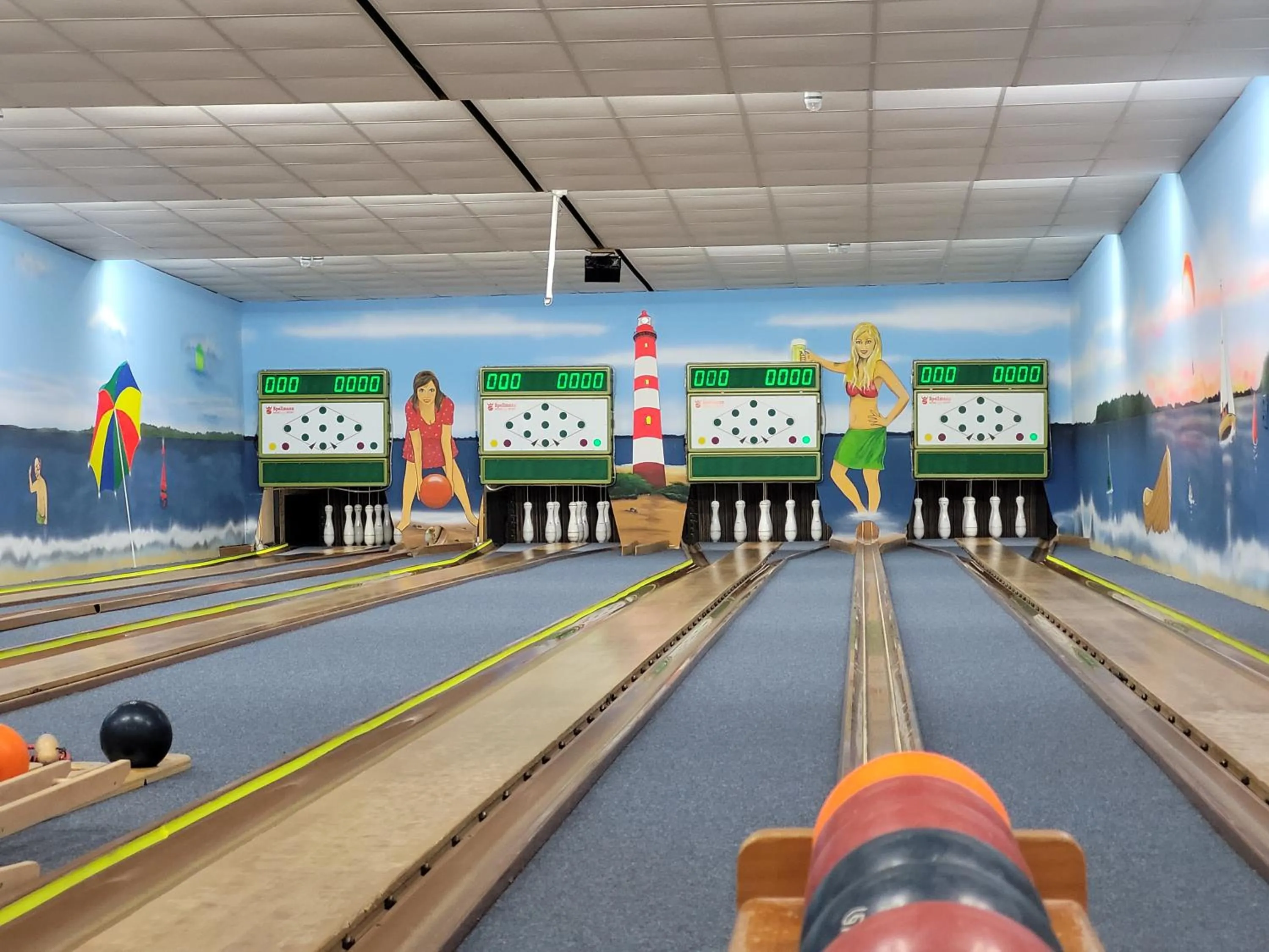 Bowling in Hotel Am Brauhaus