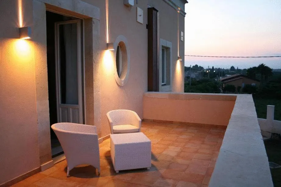 Patio in Hotel Villa Fanusa