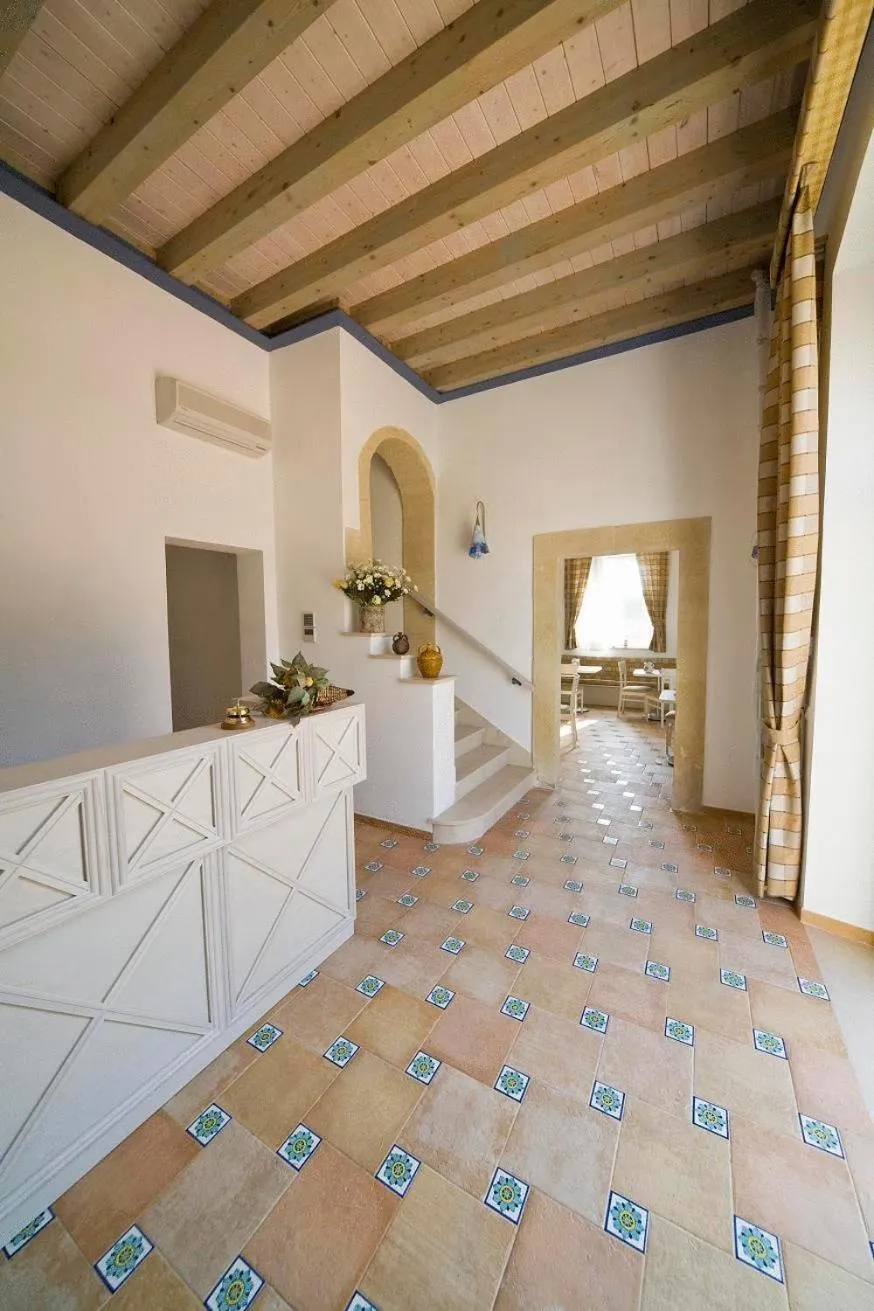 Lobby or reception in Hotel Villa Fanusa