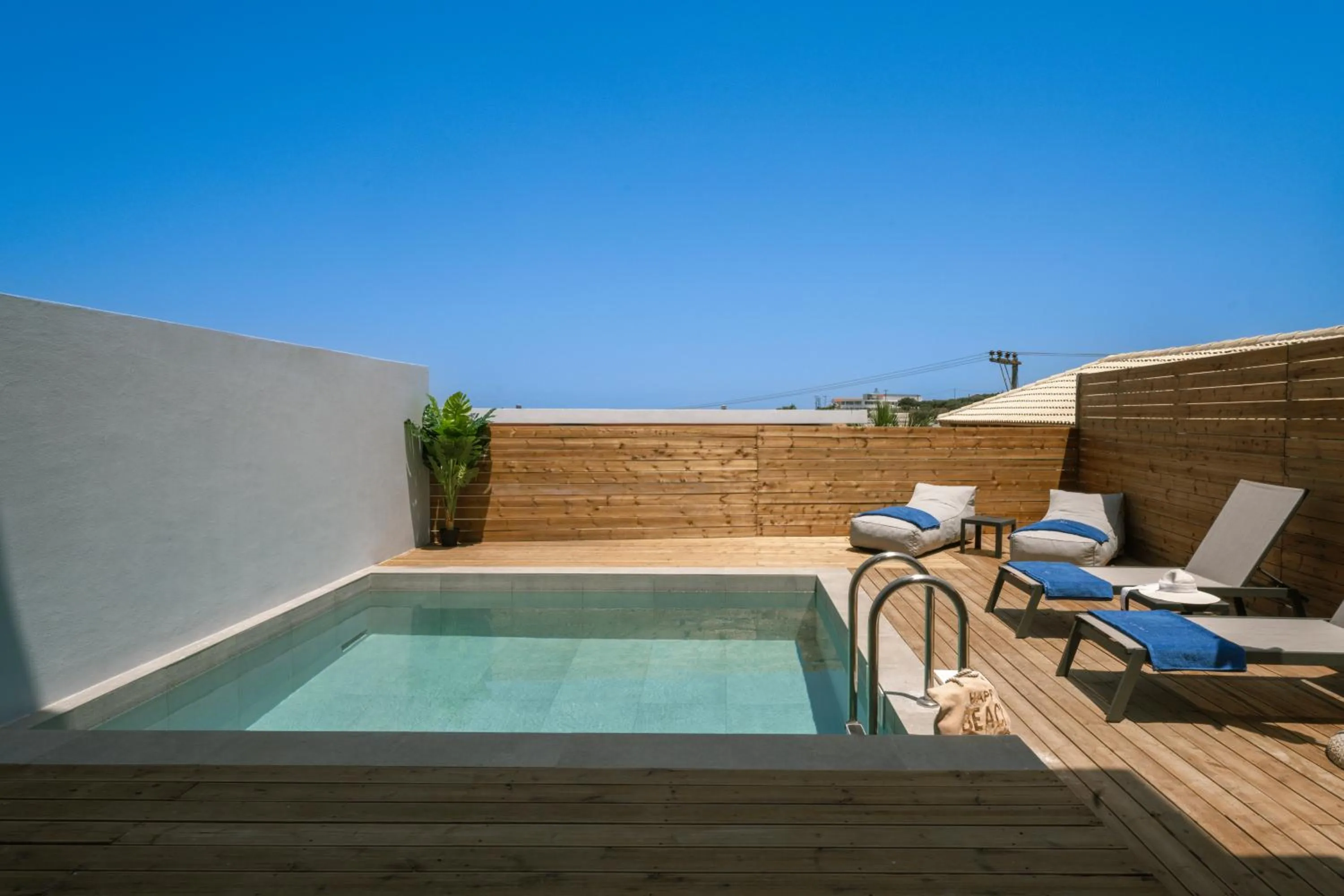 Swimming pool in Callinica Hotel