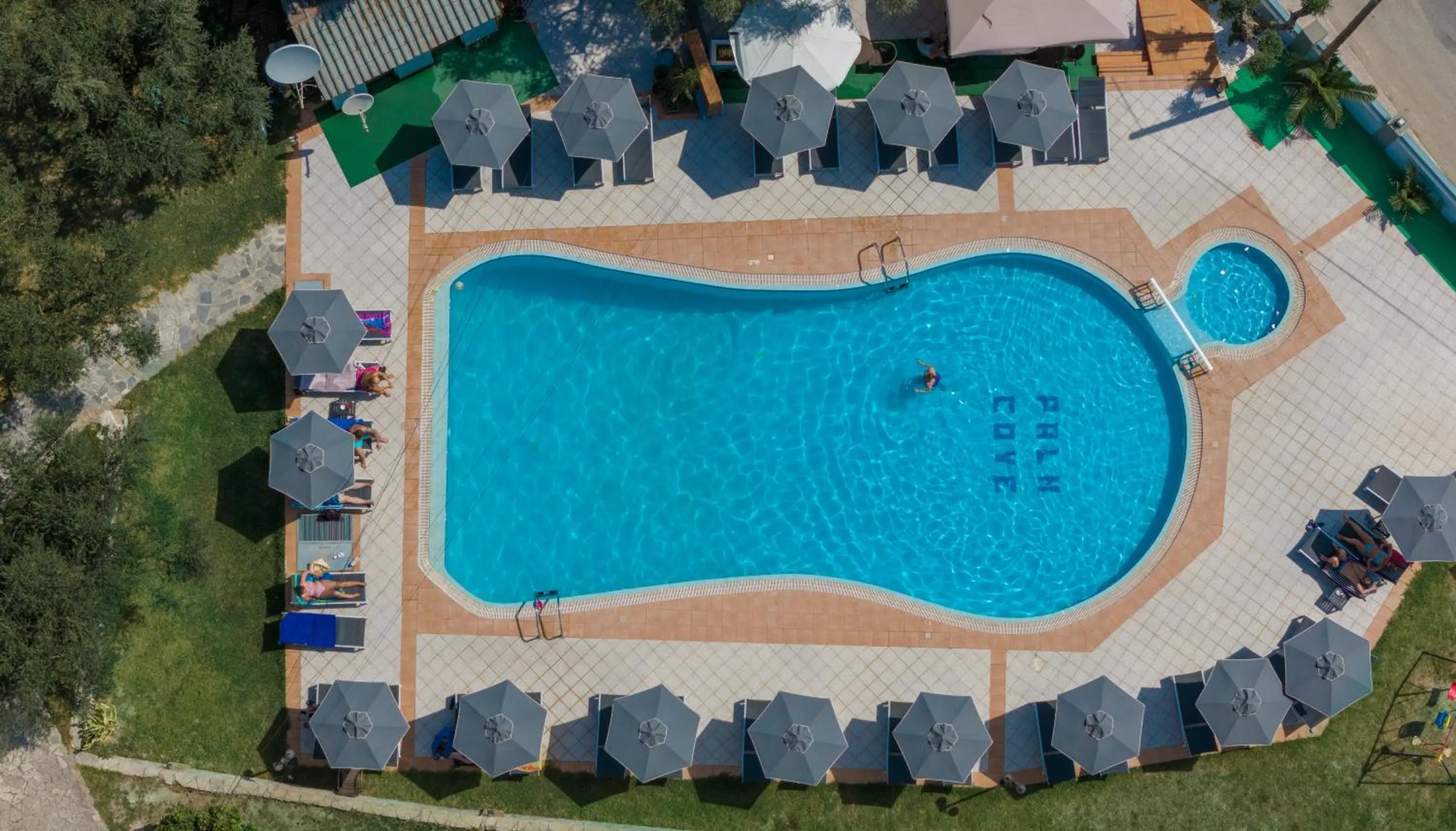 Swimming pool in Callinica Hotel