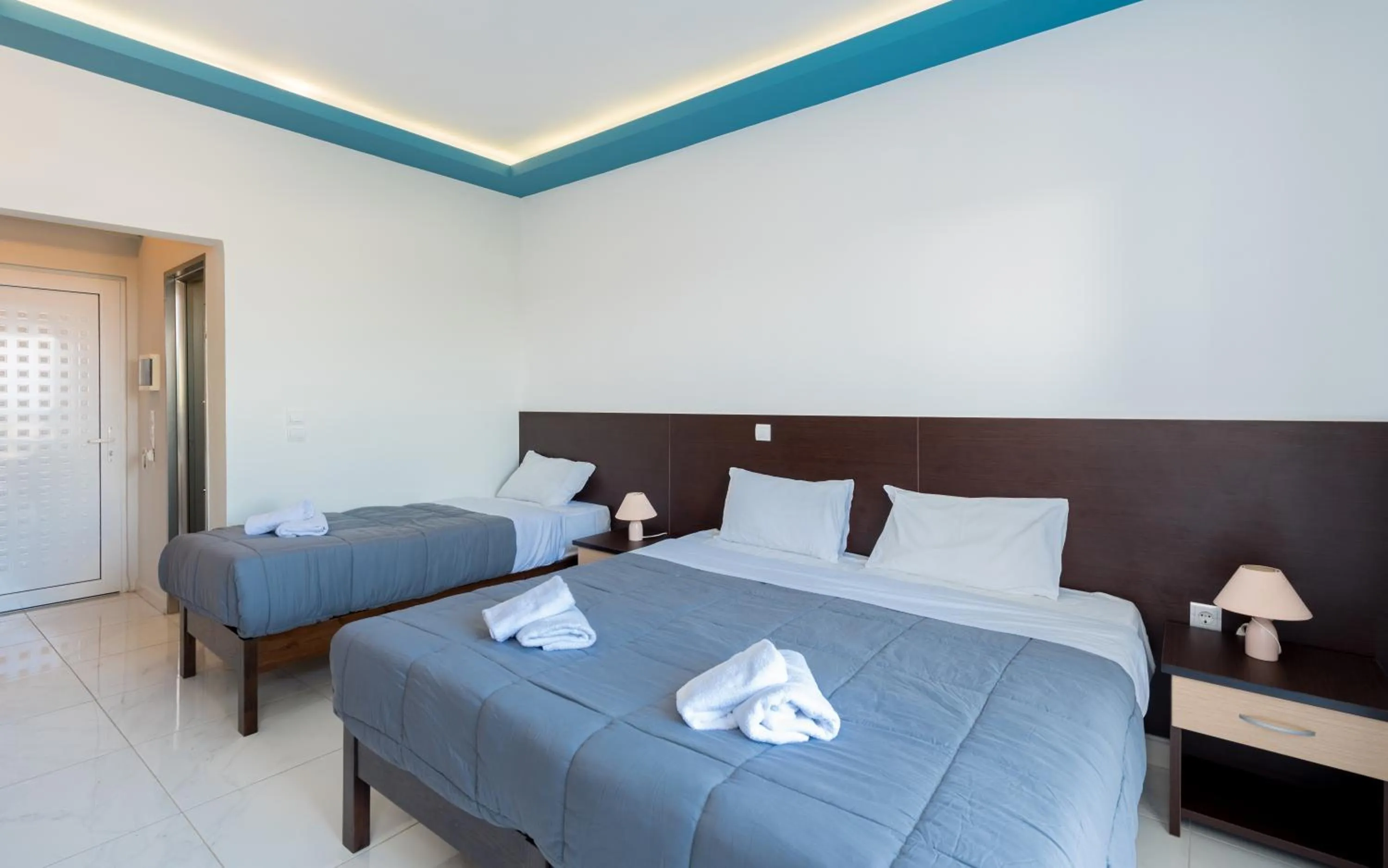 Bed in Callinica Hotel