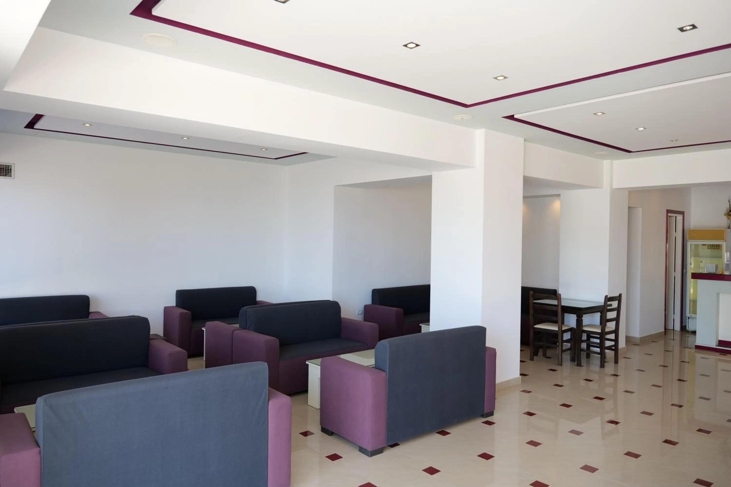 Seating area in Miracle Apartments Saranda