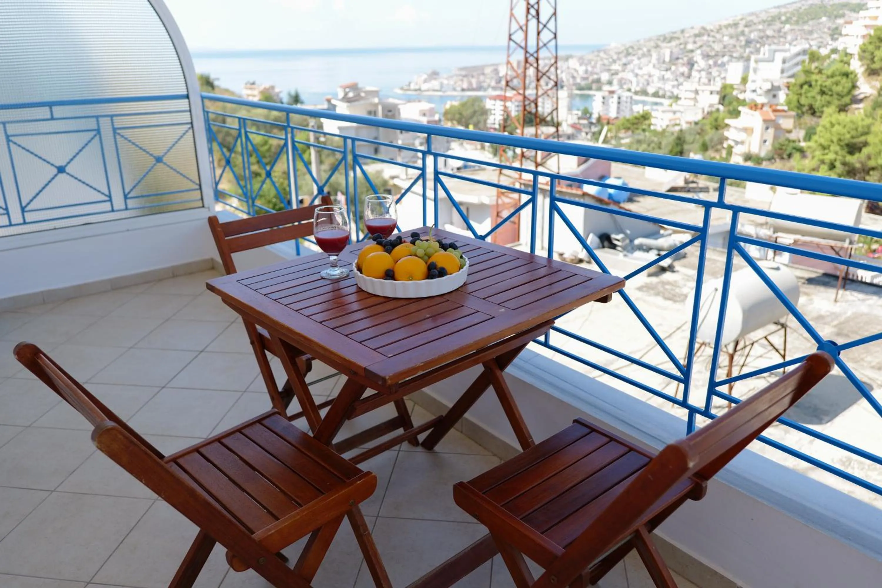 Balcony/Terrace in Miracle Apartments Saranda