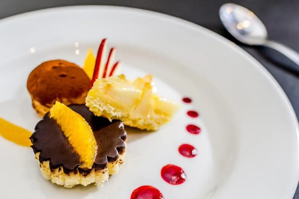 Food close-up in Hôtel Saint Louis de France