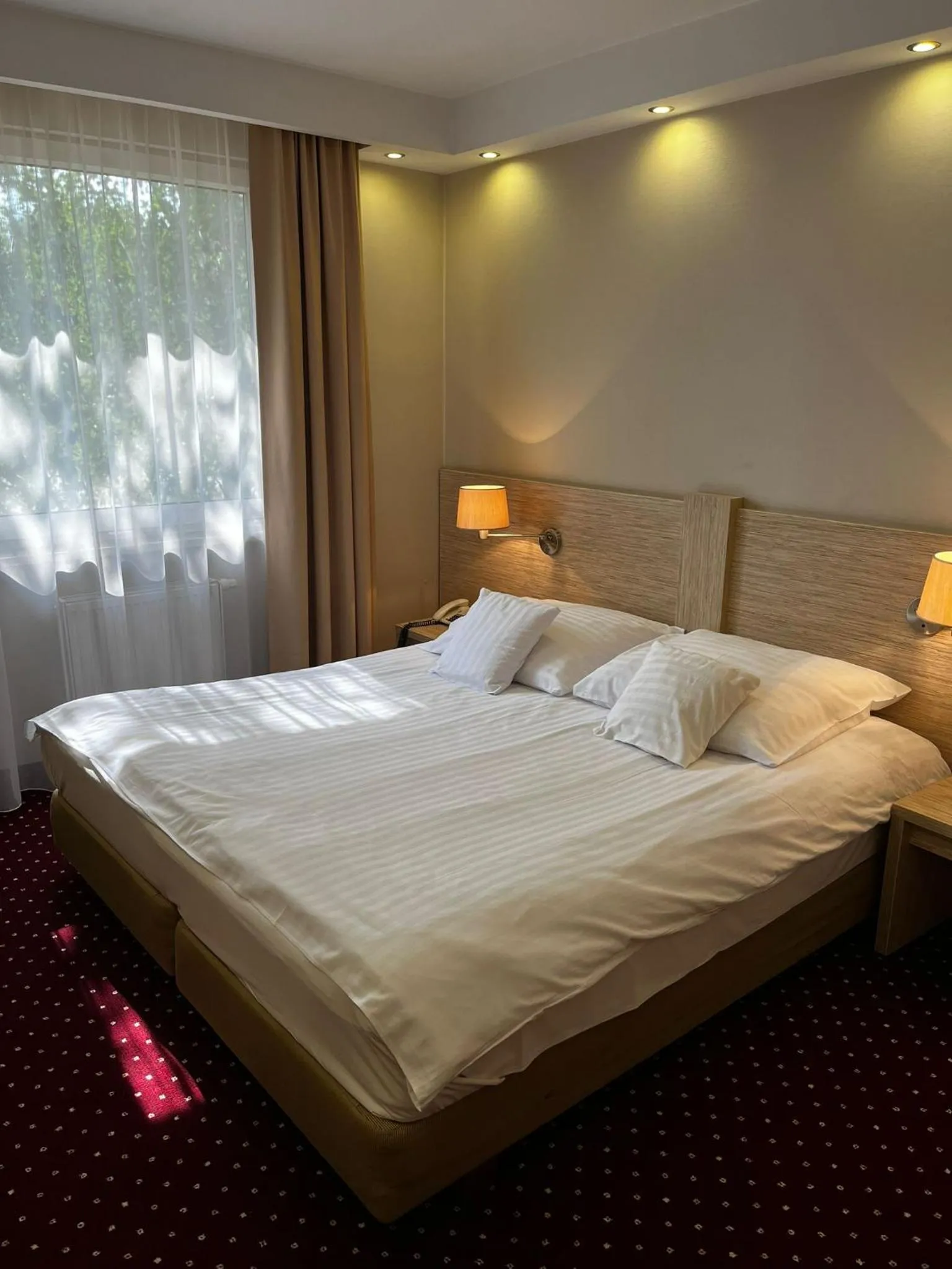 Bed in Hotel 500 W Strykowie