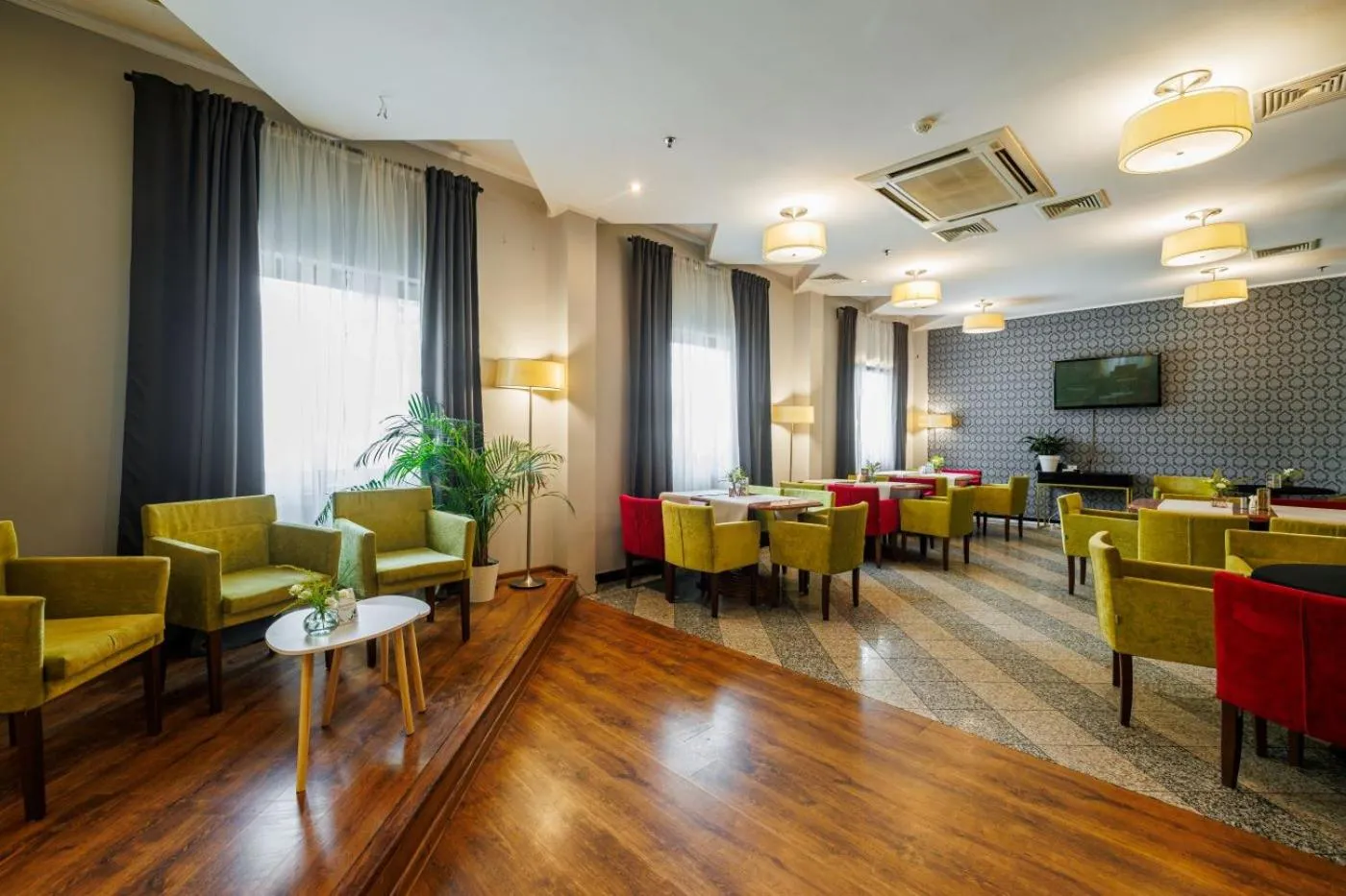 Lounge or bar in Hotel 500 W Strykowie