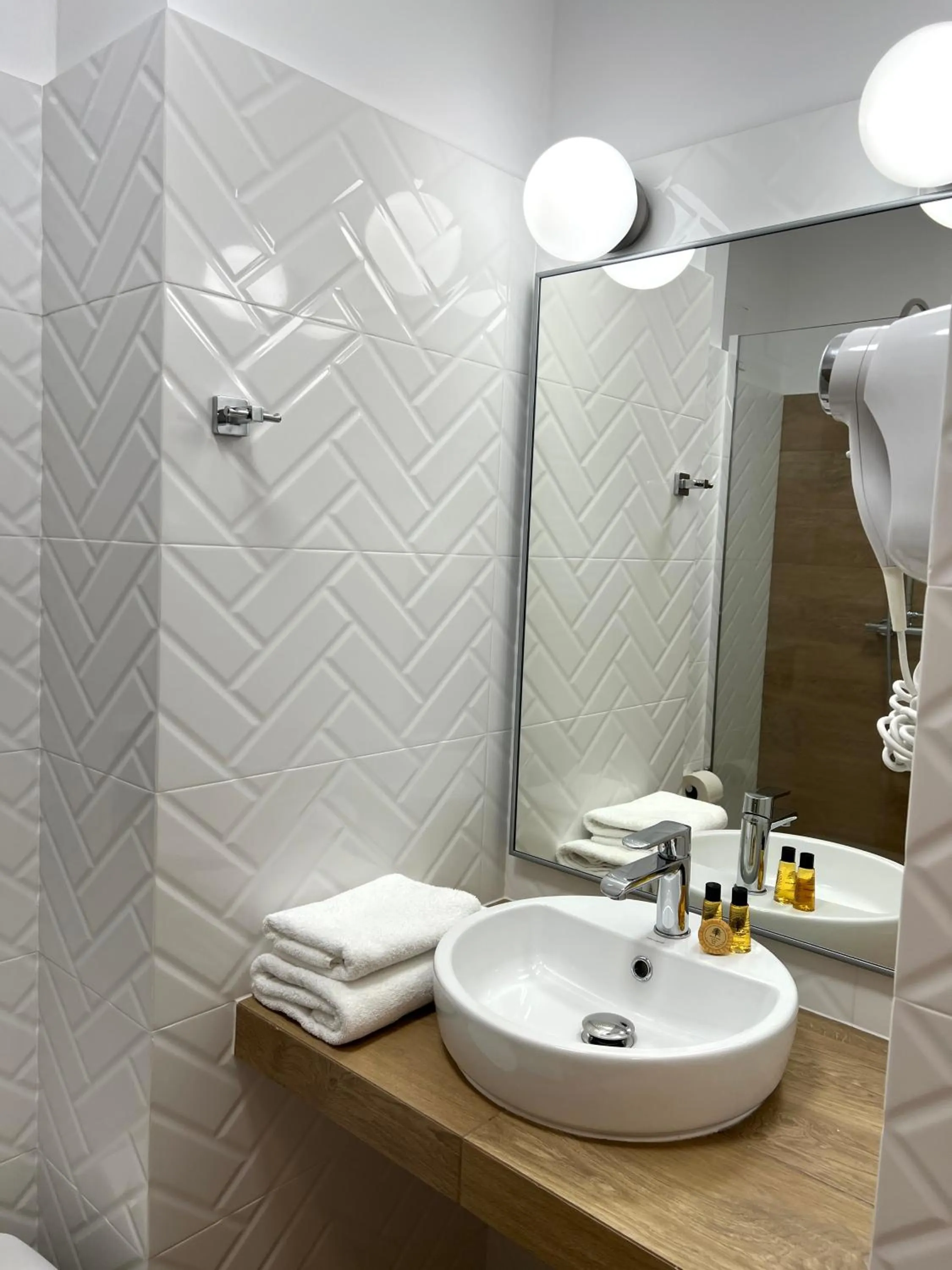 Shower in Hotel 500 W Strykowie