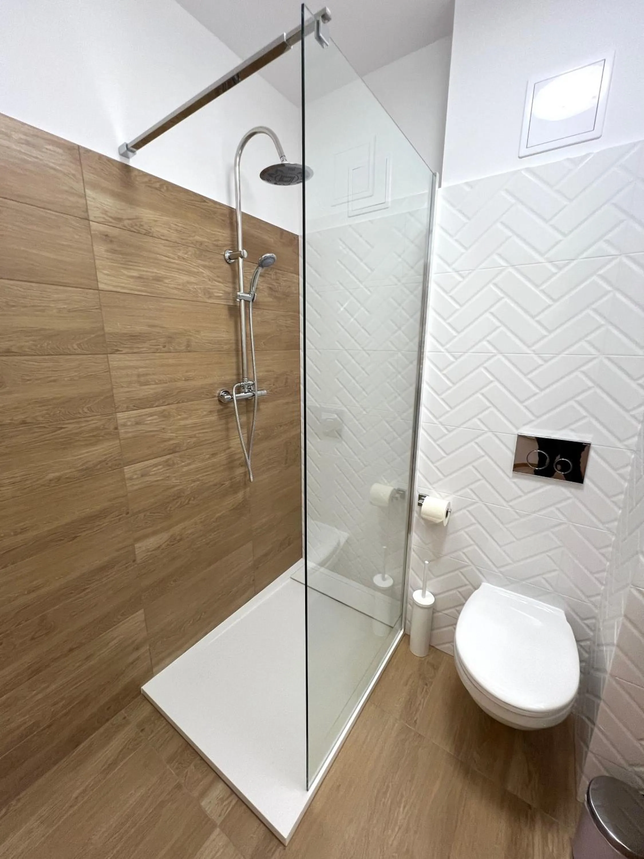 Shower in Hotel 500 W Strykowie