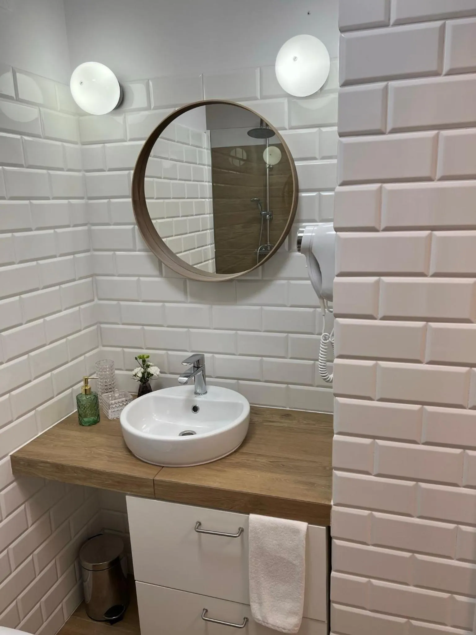 Bathroom in Hotel 500 W Strykowie