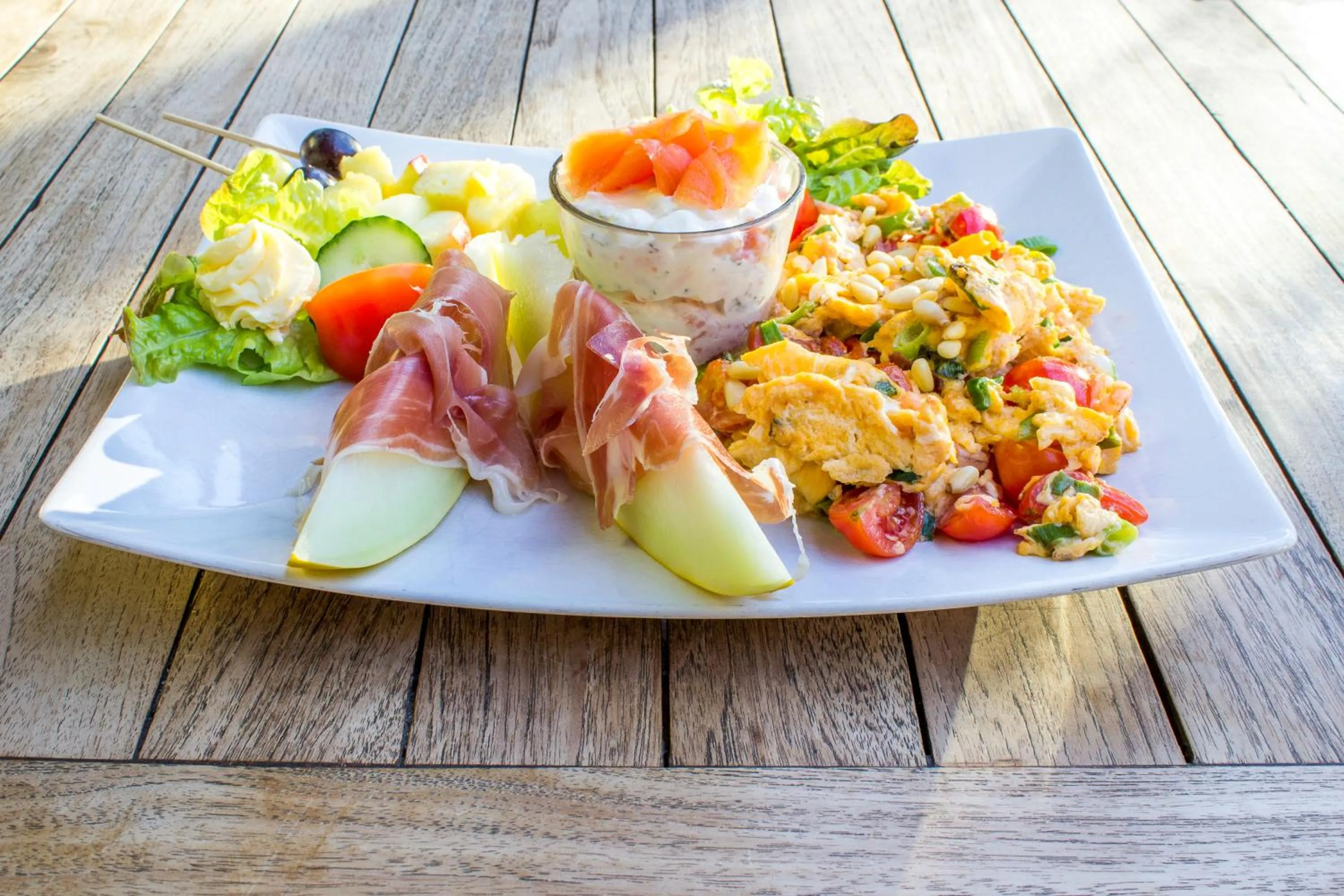 Food close-up in Landhaus Hotel Wolfratshausen