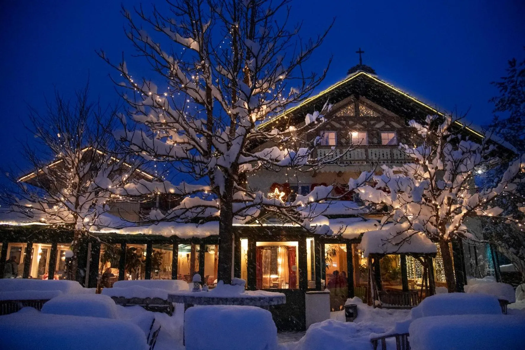 Winter in Landhaus Hotel Wolfratshausen