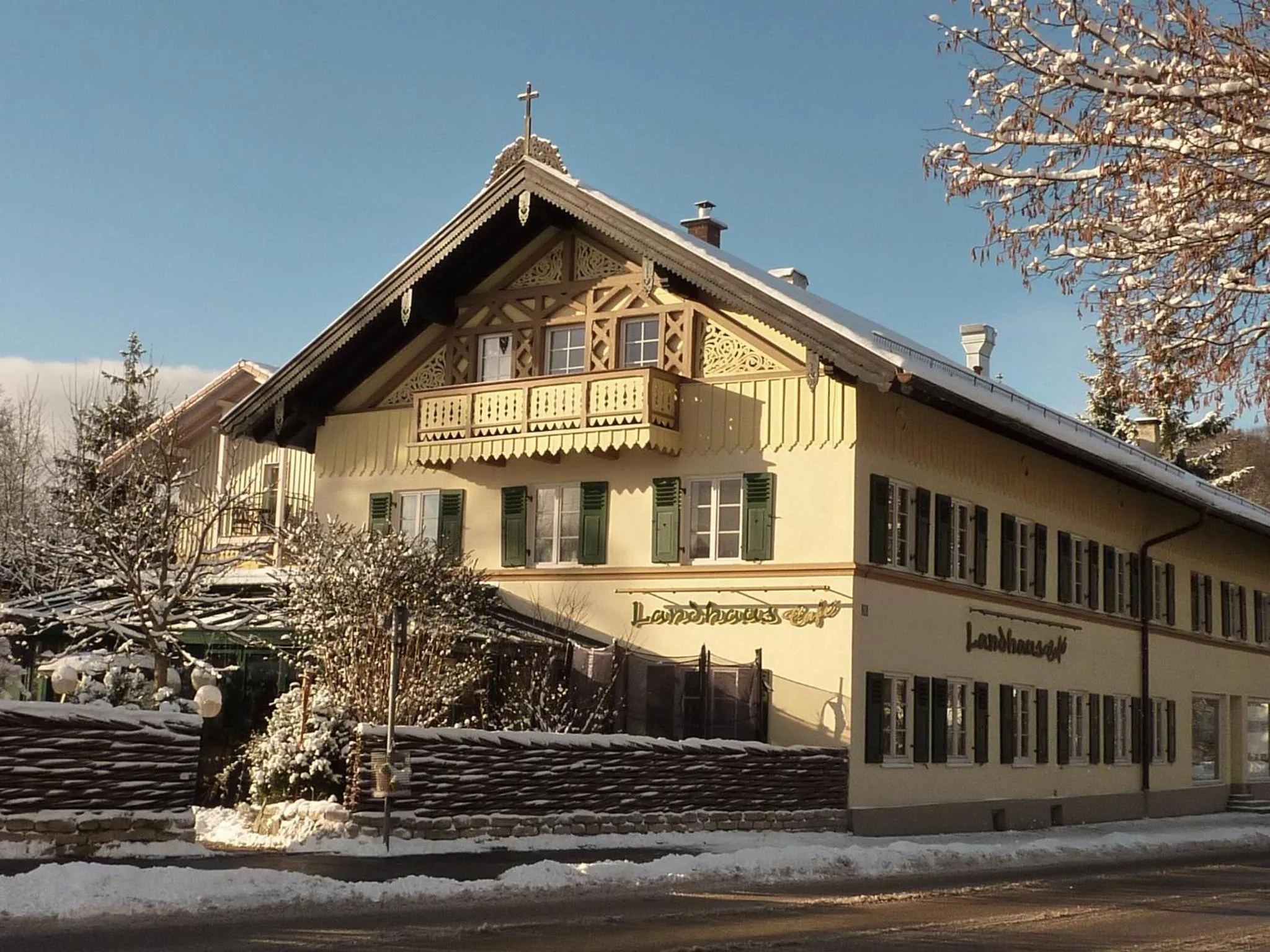 Winter in Landhaus Hotel Wolfratshausen