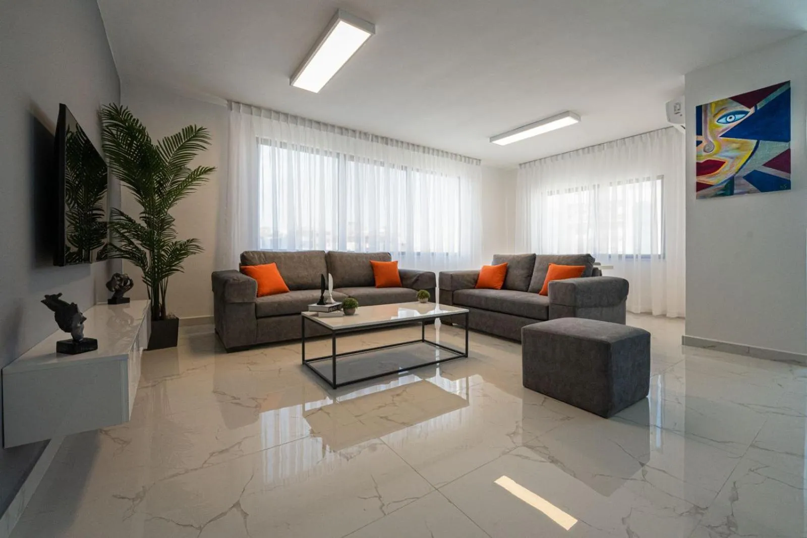 Seating area in Al Kawther Hotel Apartments