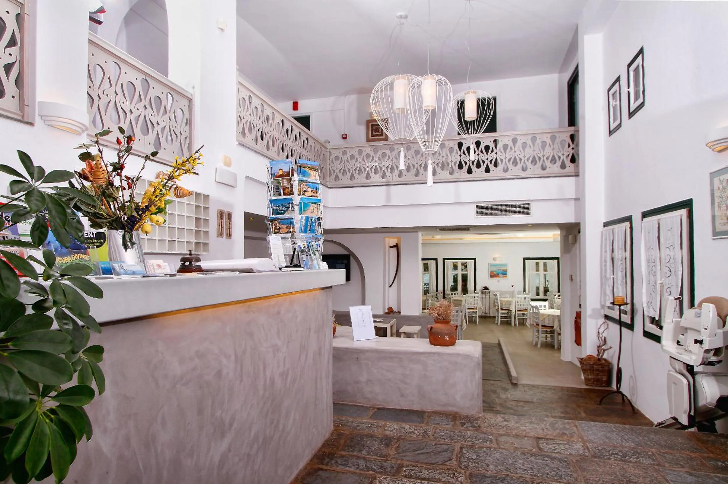 Lobby or reception in Kalypso Hotel