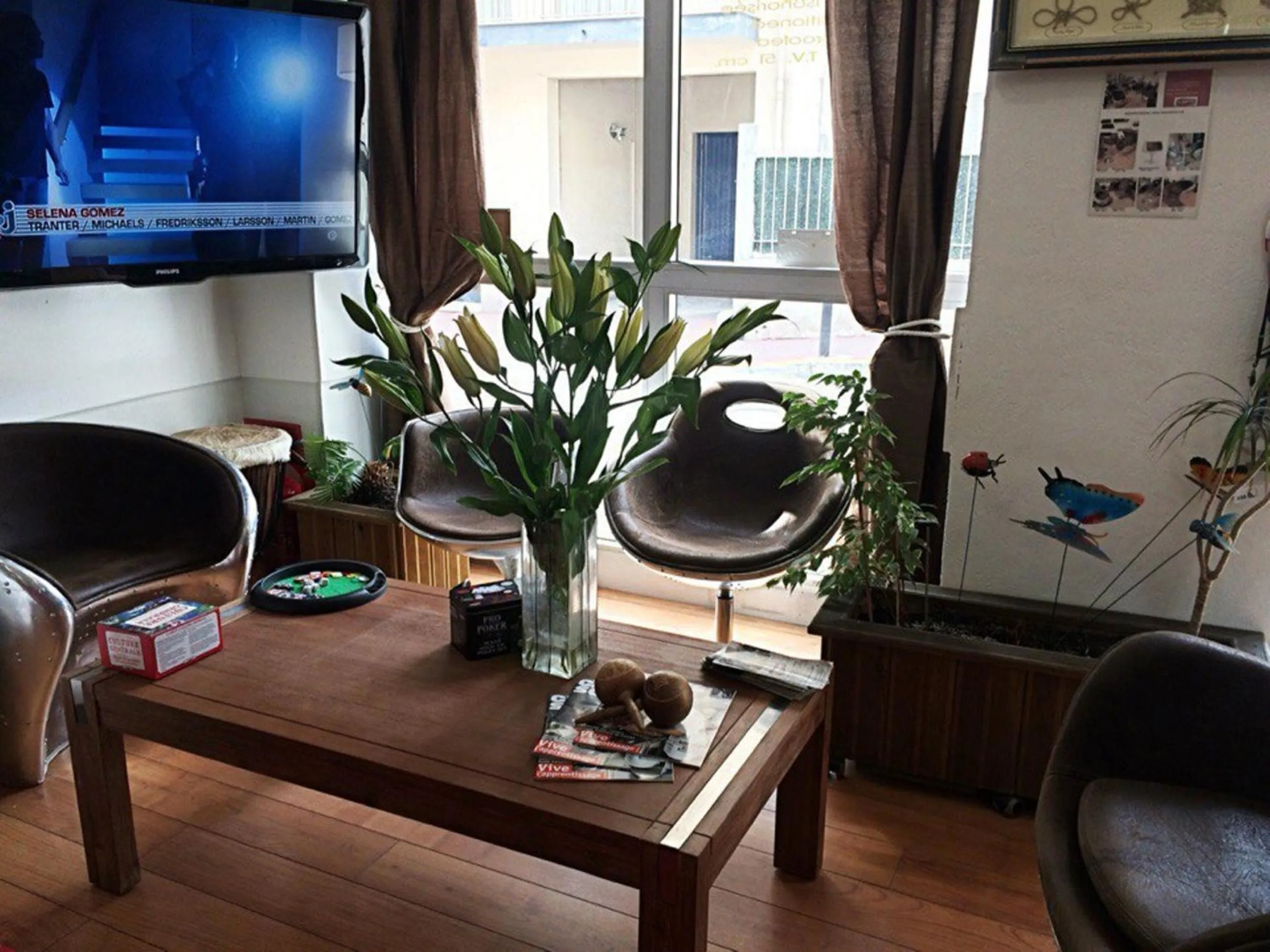 Lobby or reception in Boutique Hotel Couleurs Suds