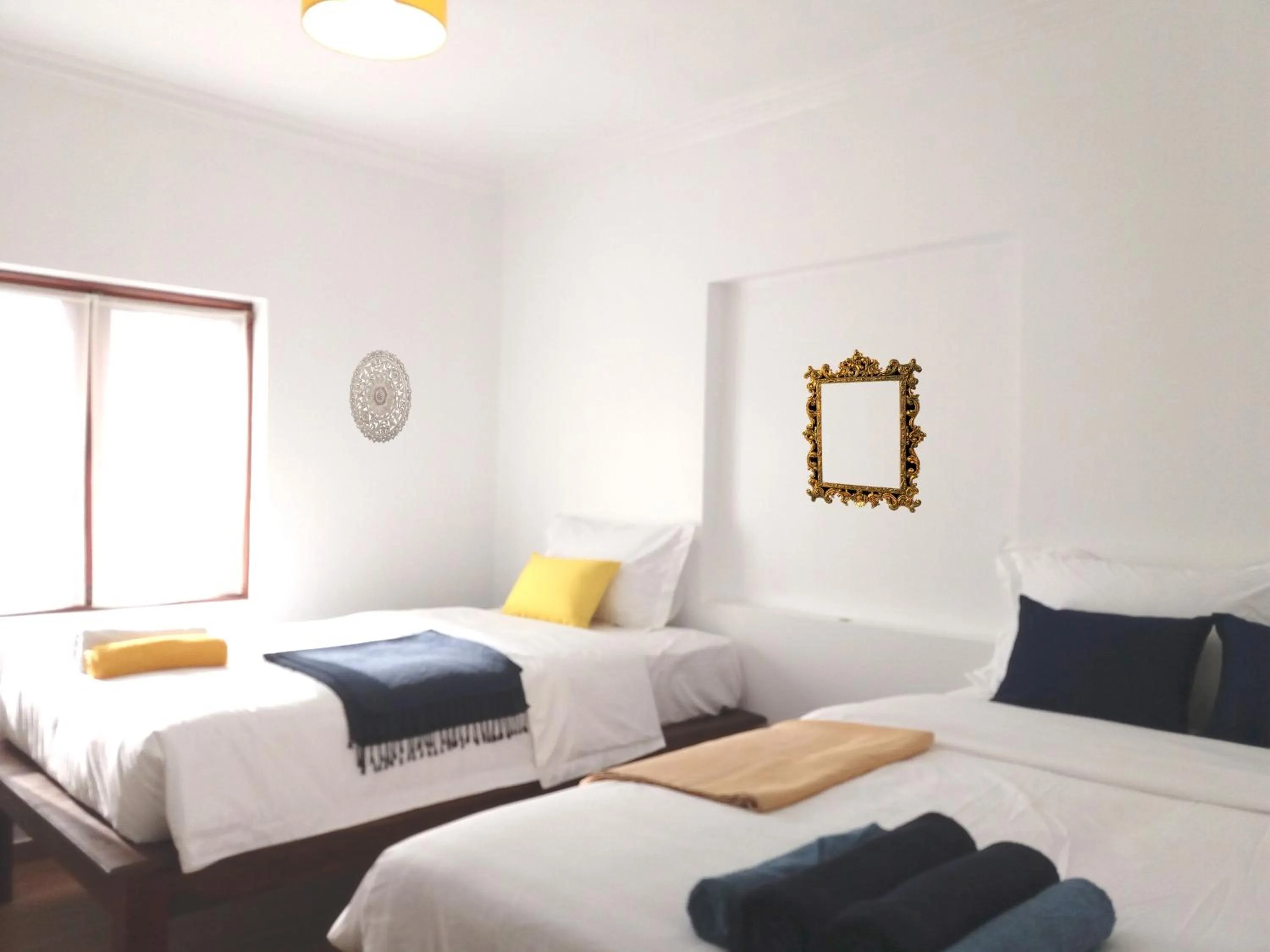 Bed in ANGKOR DINO B&B