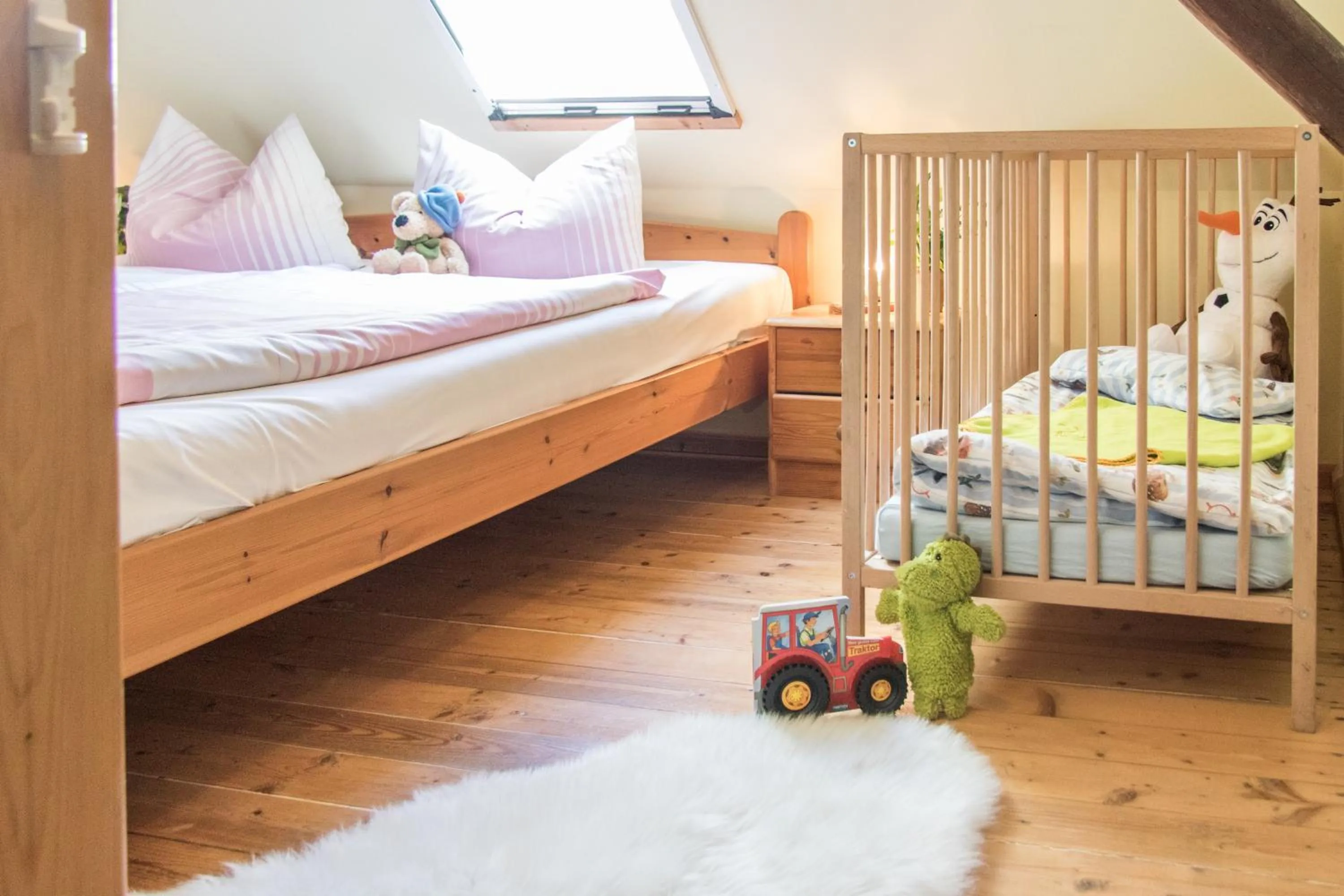 Bed in Landhotel & Reiterhof Schumann