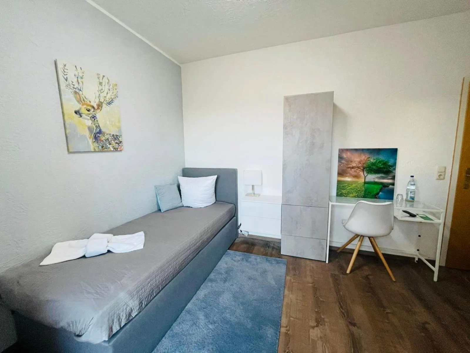 Bed in Strandhotel Vier Jahreszeiten Buckow