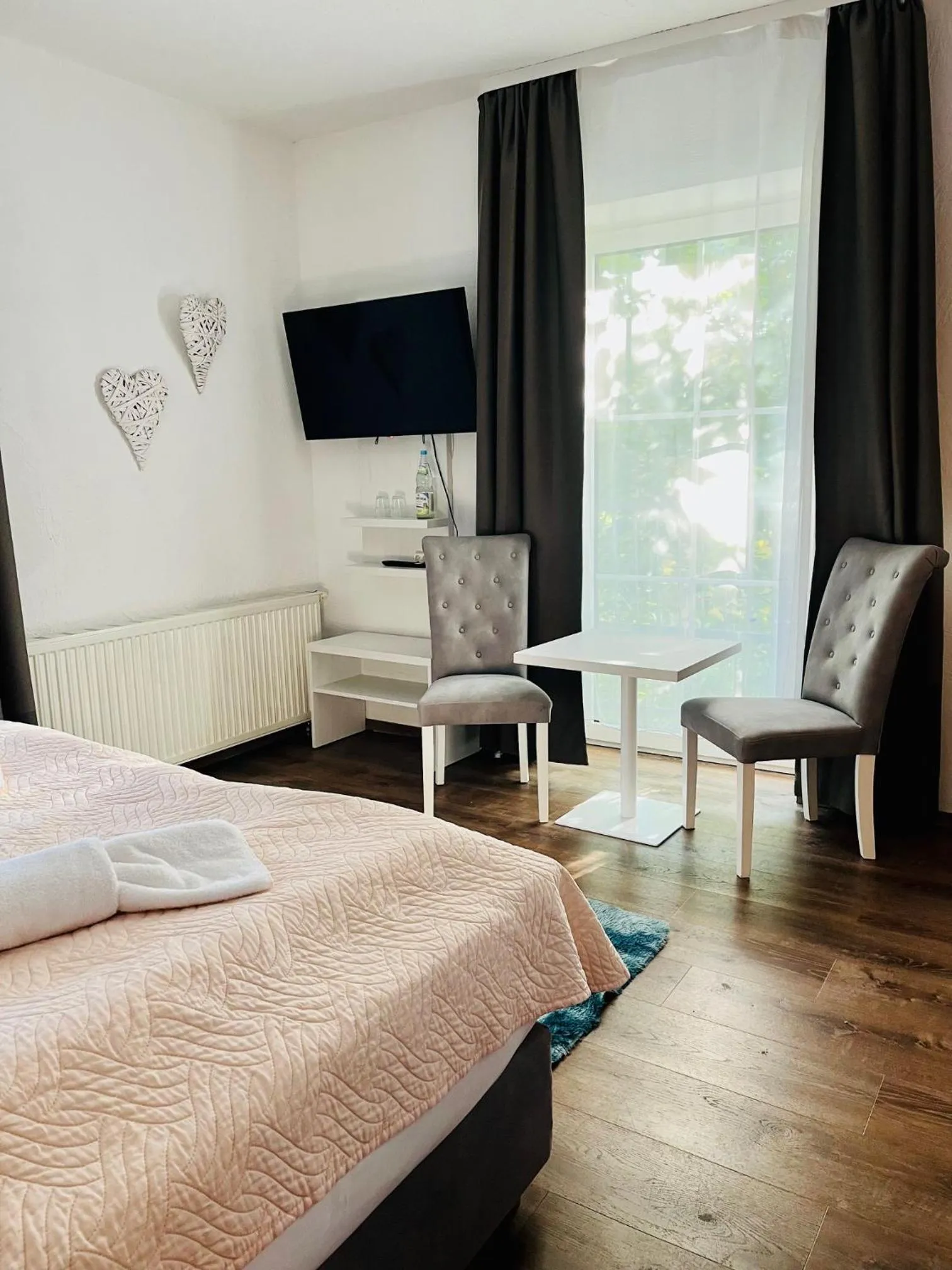 Bed in Strandhotel Vier Jahreszeiten Buckow