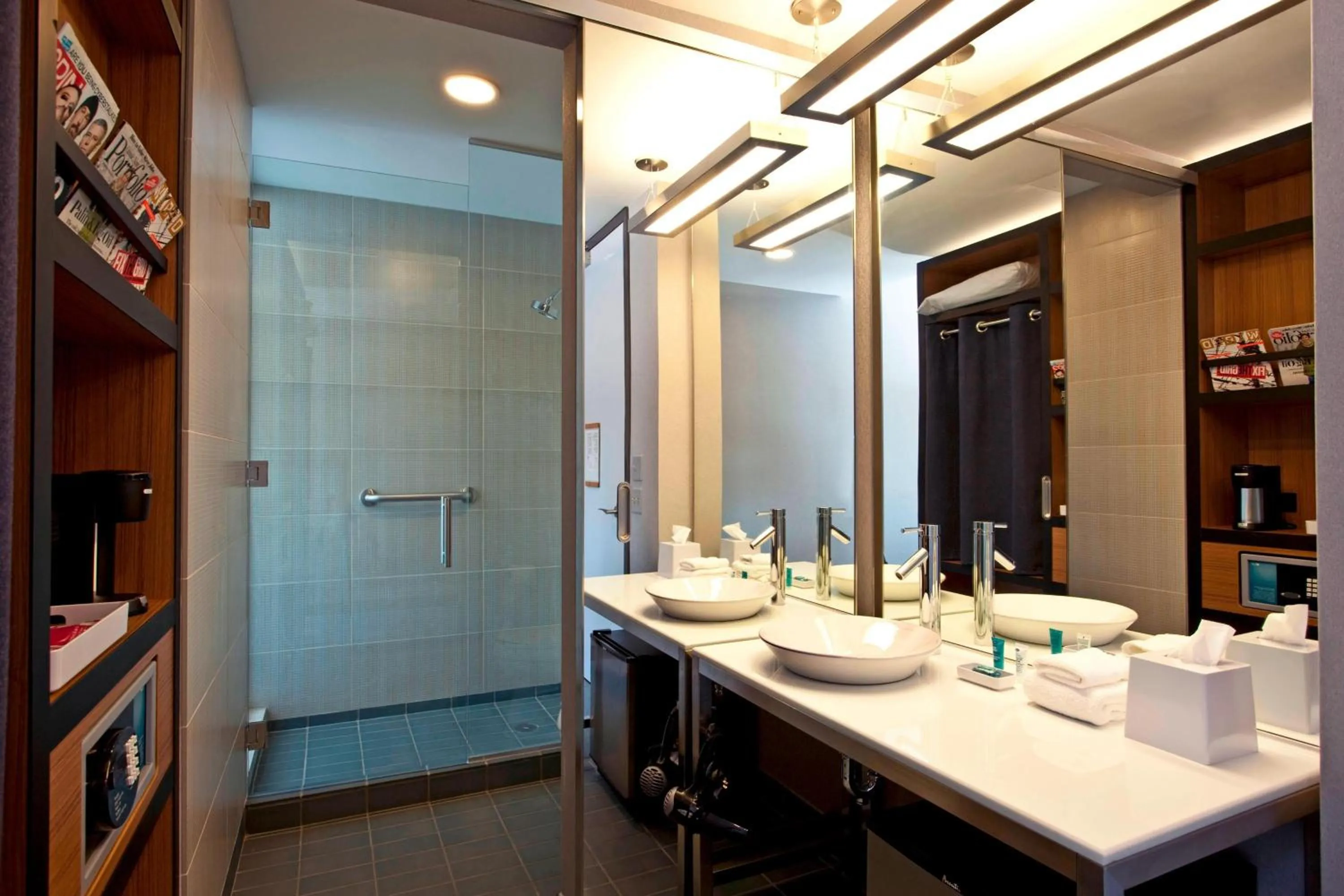 Bathroom in Aloft Dulles Airport North