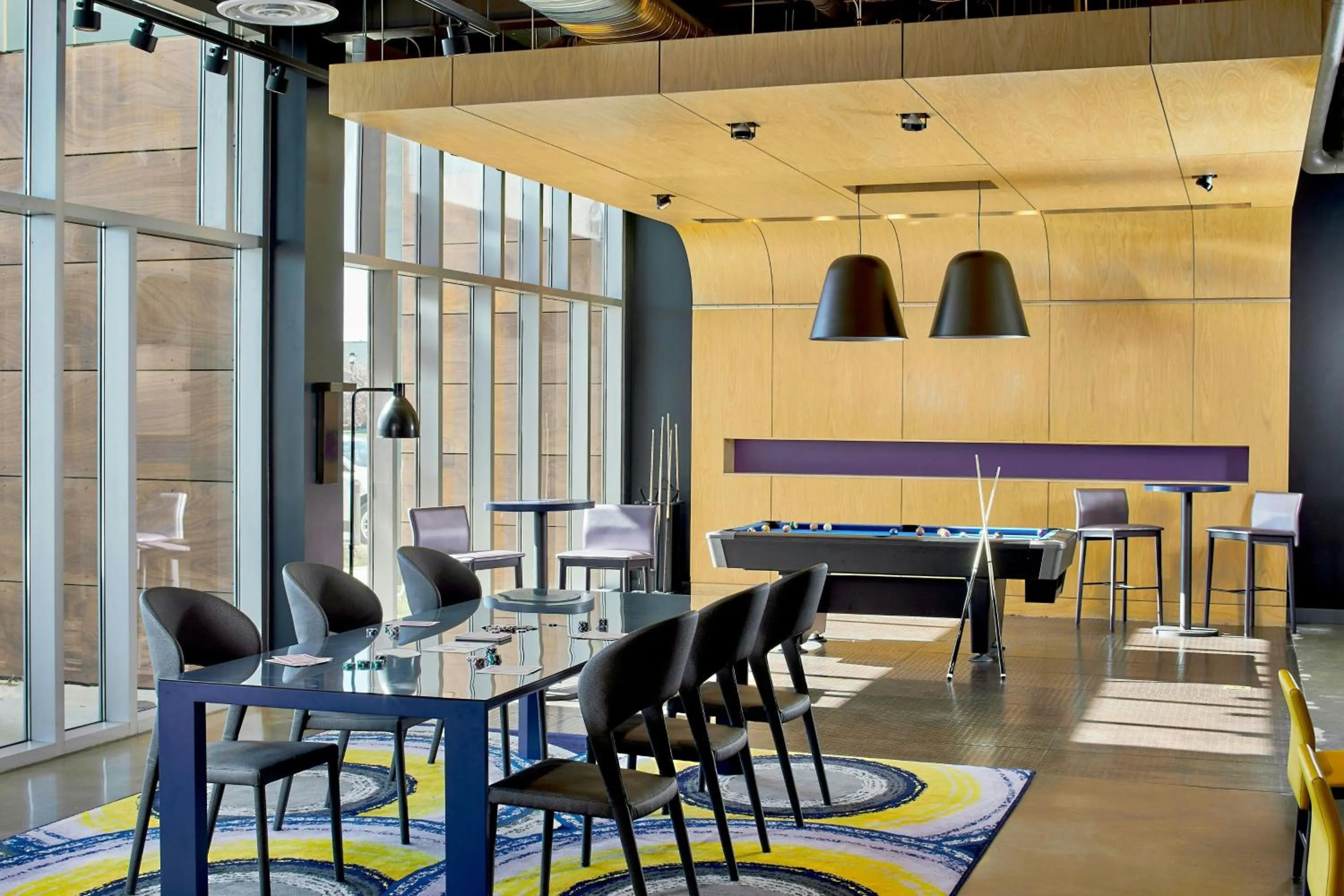 Lobby or reception in Aloft Dulles Airport North