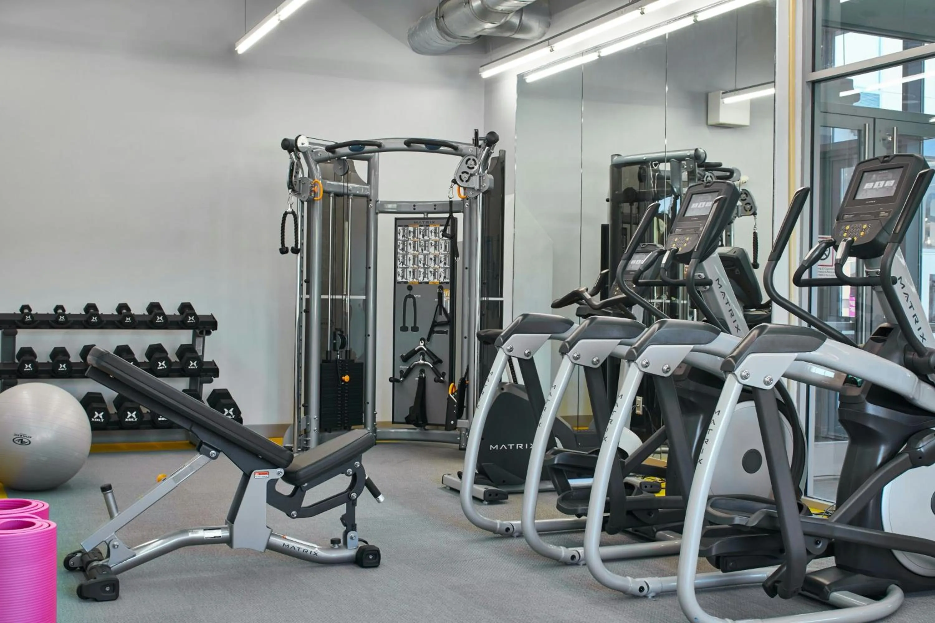 Fitness centre/facilities in Aloft Dulles Airport North