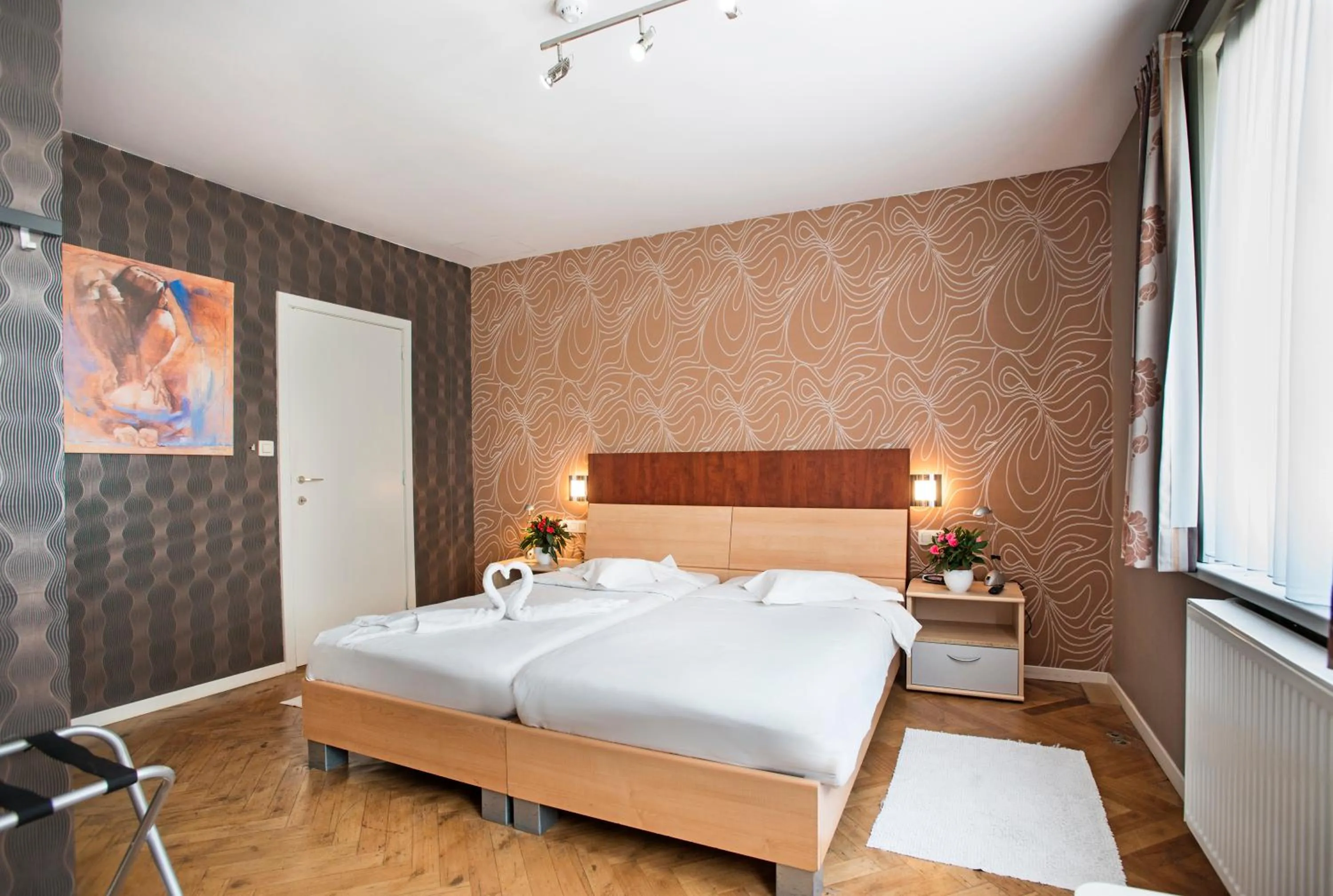 Bed in Hotel Cathedral Gent Centrum