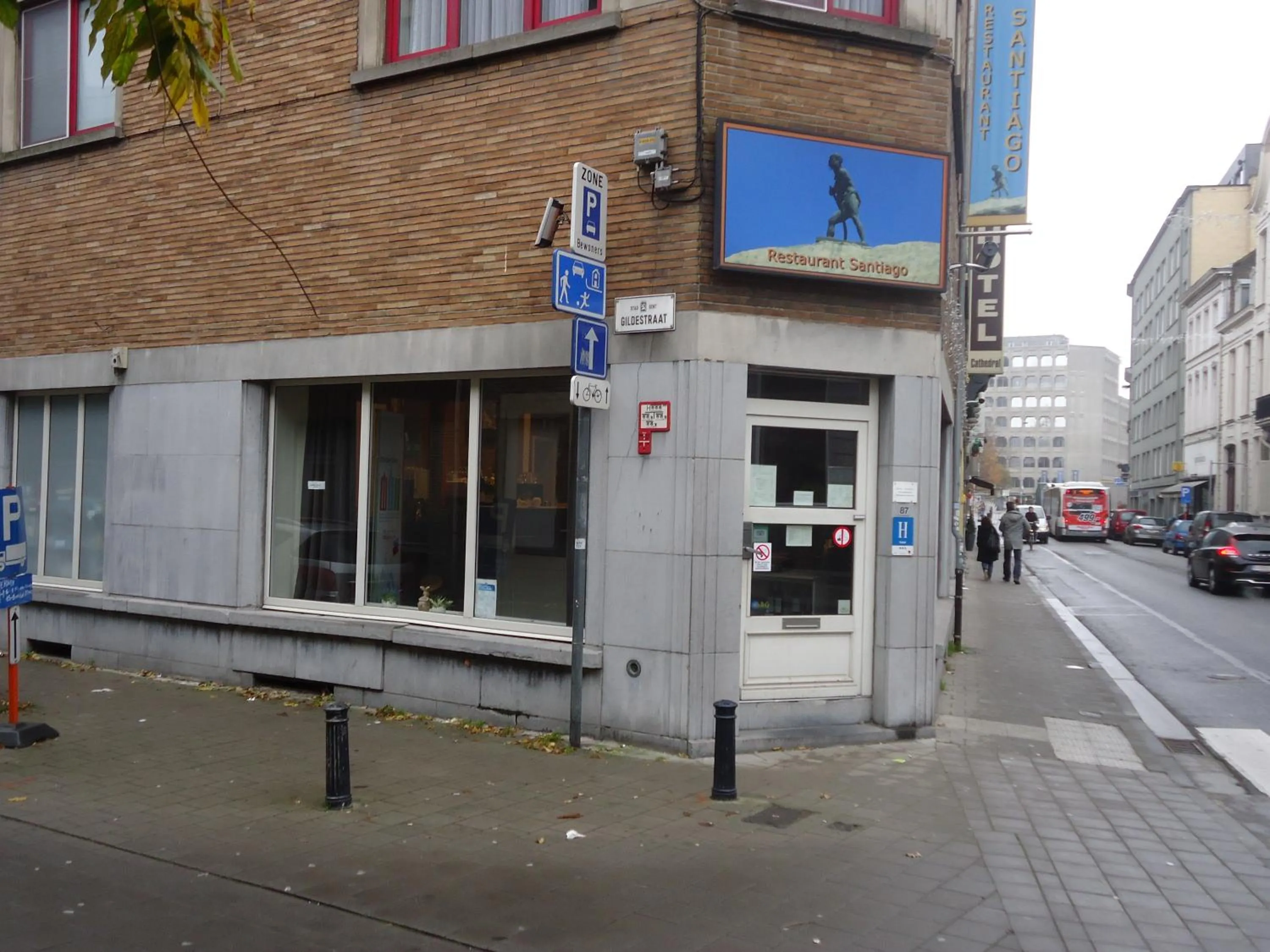 Facade/entrance in Hotel Cathedral Gent Centrum