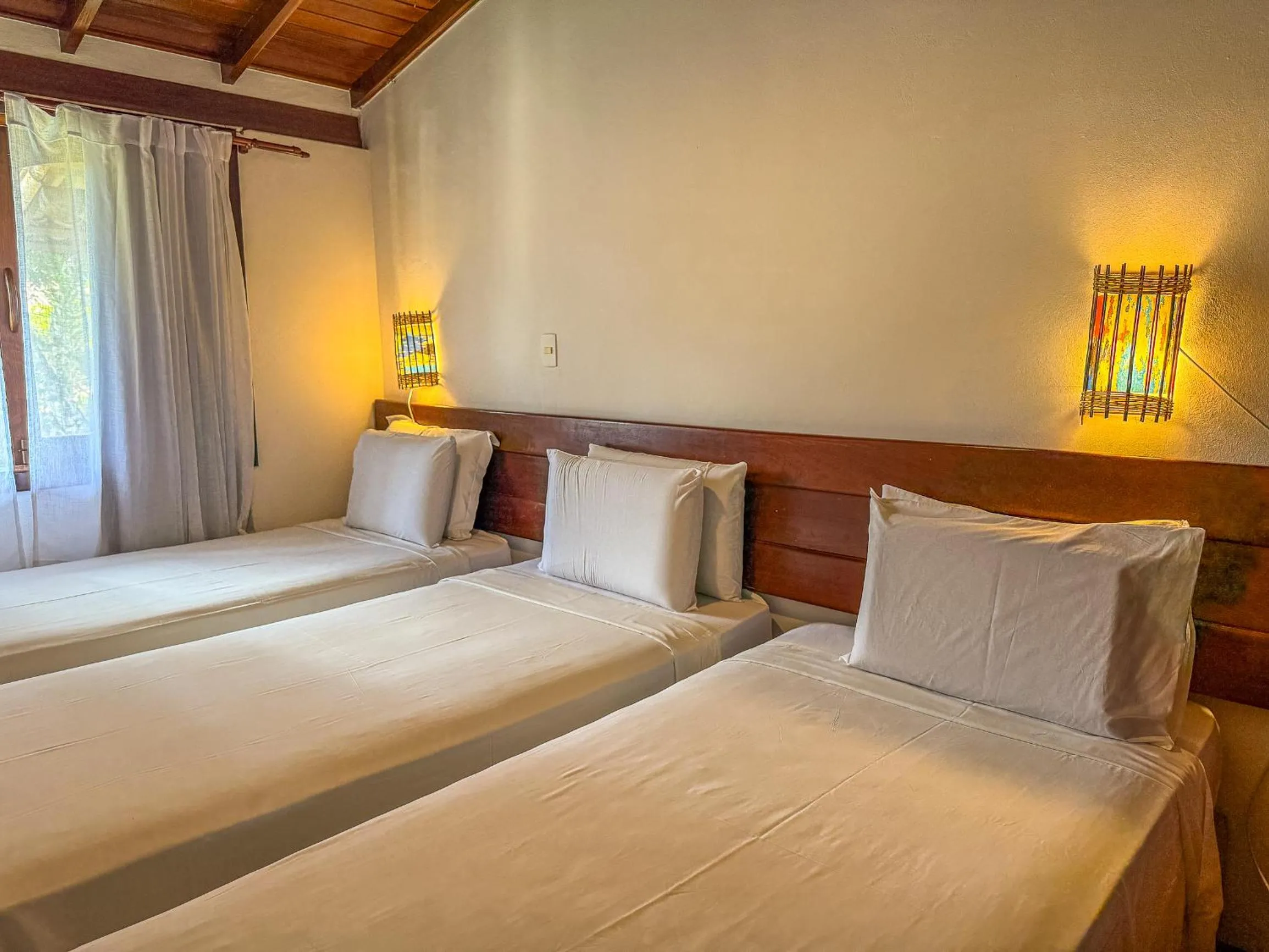 Bed in Mar Paraíso Hotel