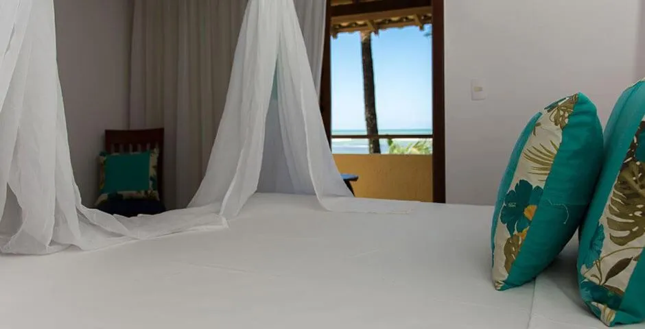 Bed in Mar Paraíso Hotel
