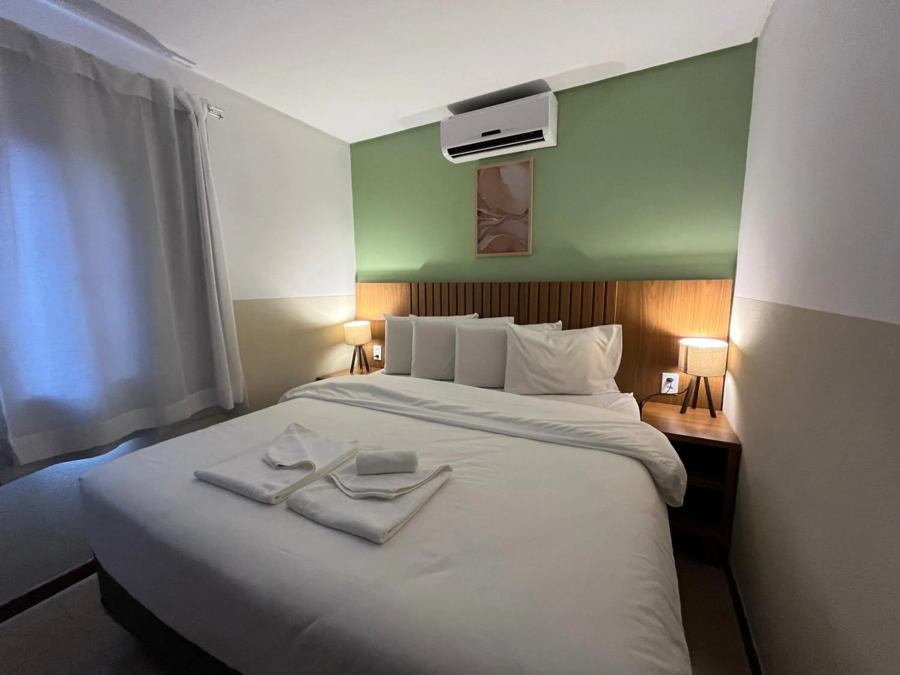 Bed in Mar Paraíso Hotel